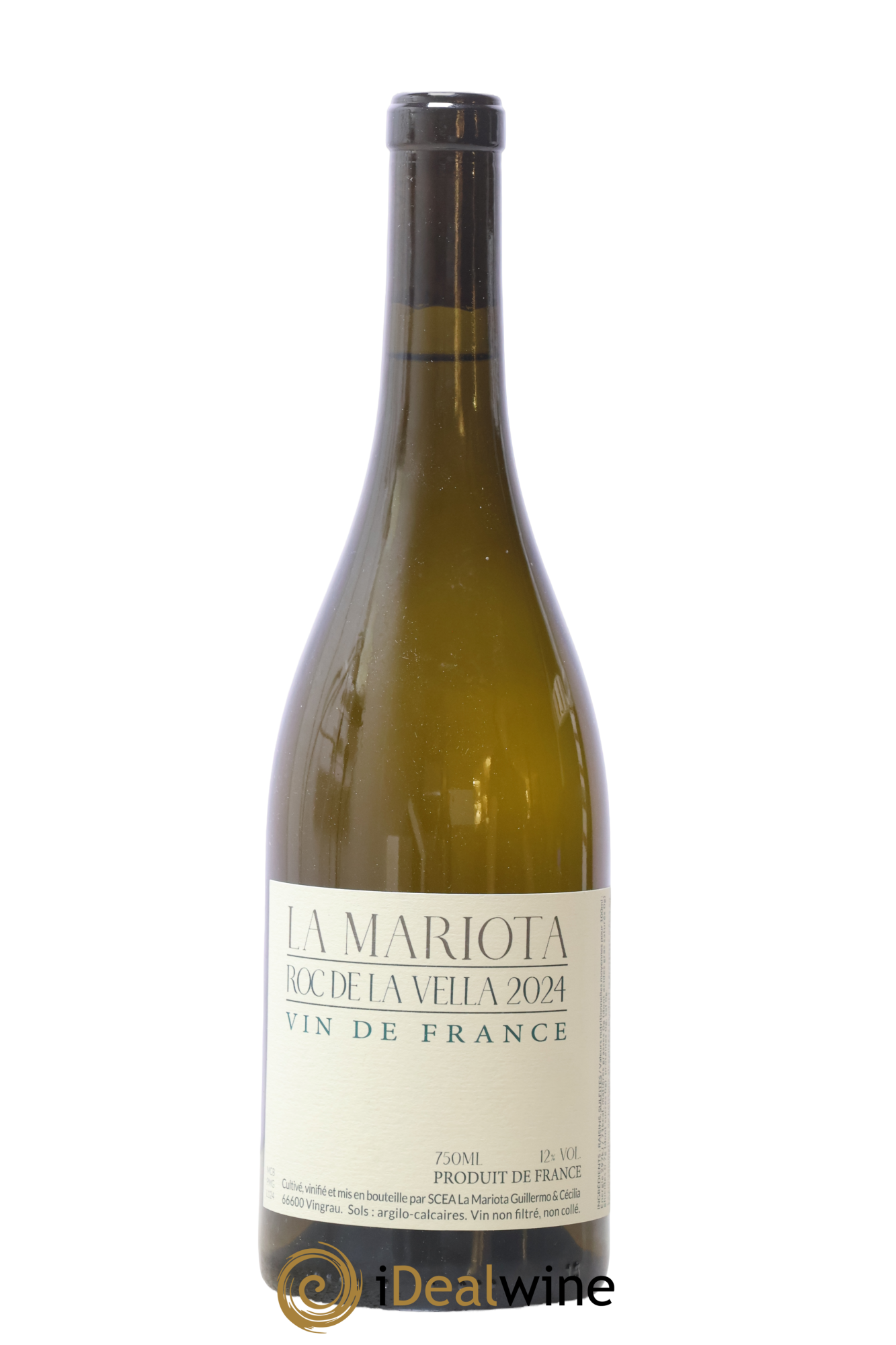 Vin de France Roc De La Vella La Mariota 2024 - Lot of 1 bottle - 0