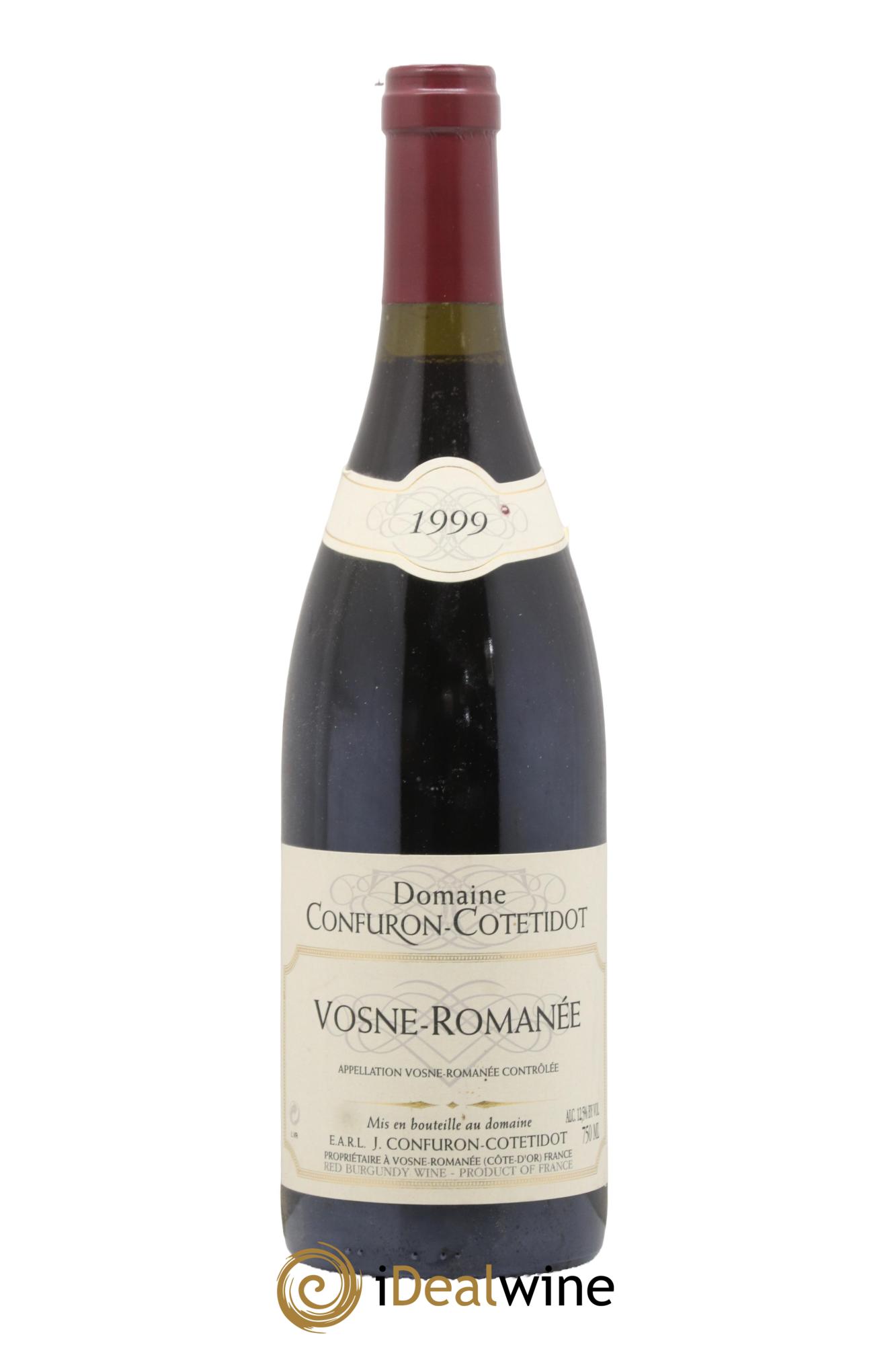 Vosne-Romanée Confuron-Cotetidot 1999 - Lot of 1 bottle - 0