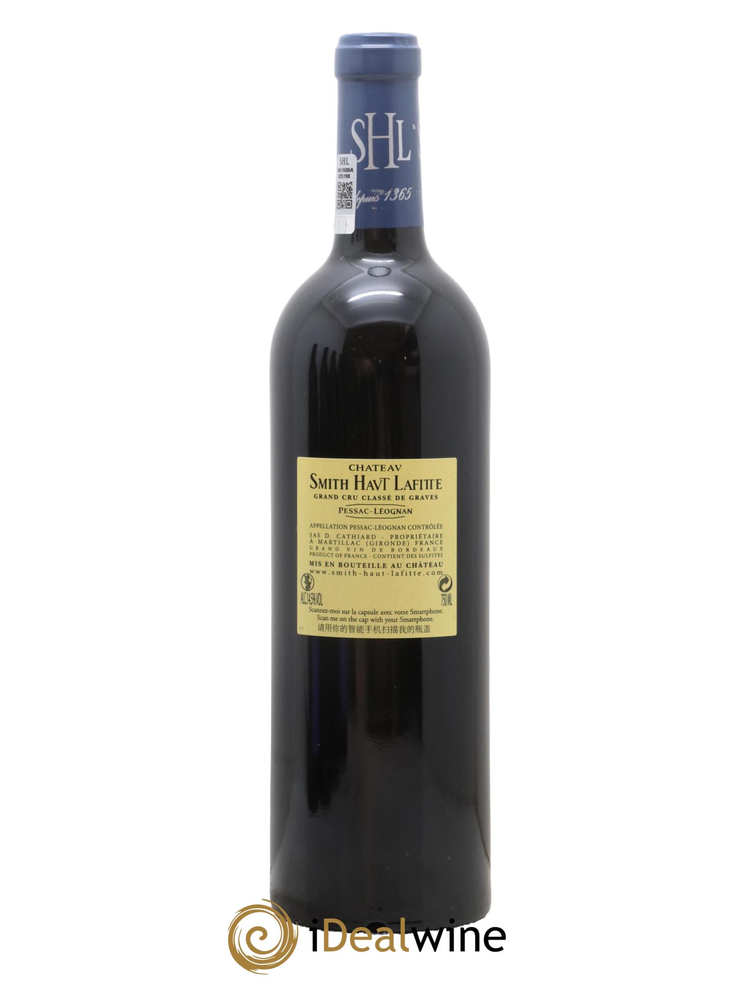 Château Smith Haut Lafitte Cru Classé de Graves 2009 - Lot de 1 bouteille - 1