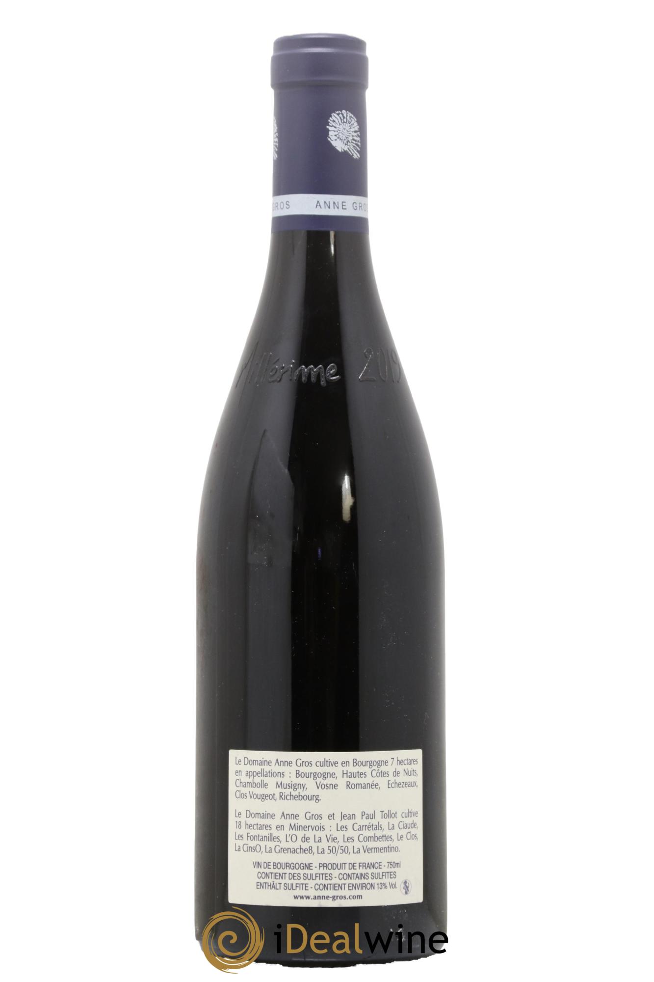 Richebourg Grand Cru Anne Gros 2019 - Posten von 1 Flasche - 1