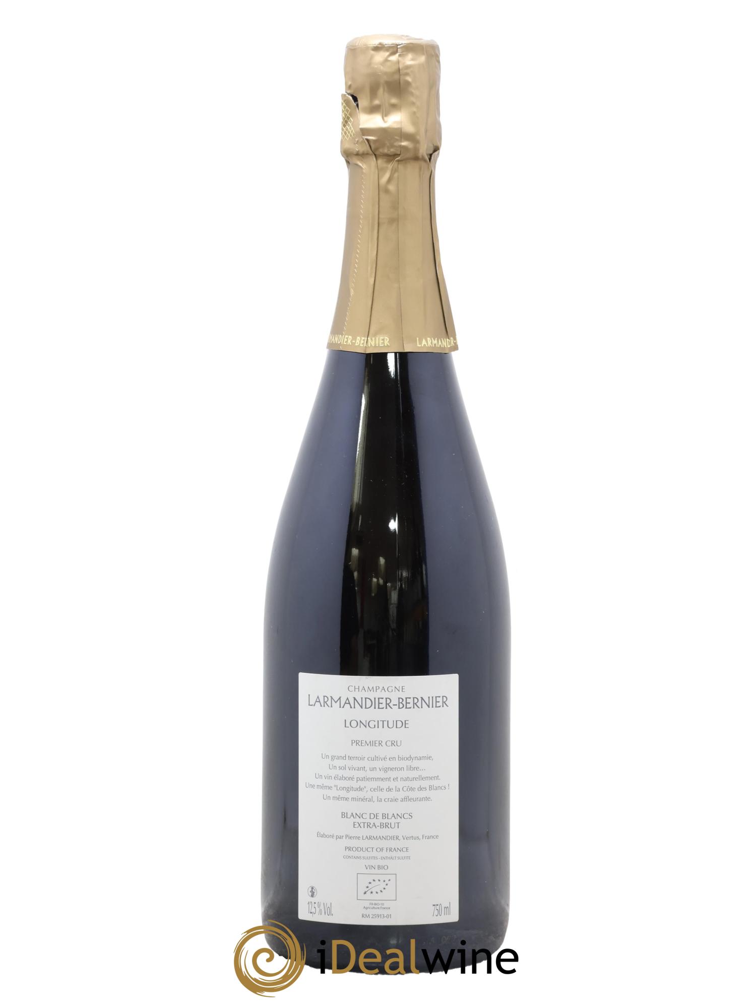 Longitude Blanc de Blancs 1er Cru Extra-Brut Larmandier-Bernier - Posten von 1 Flasche - 1