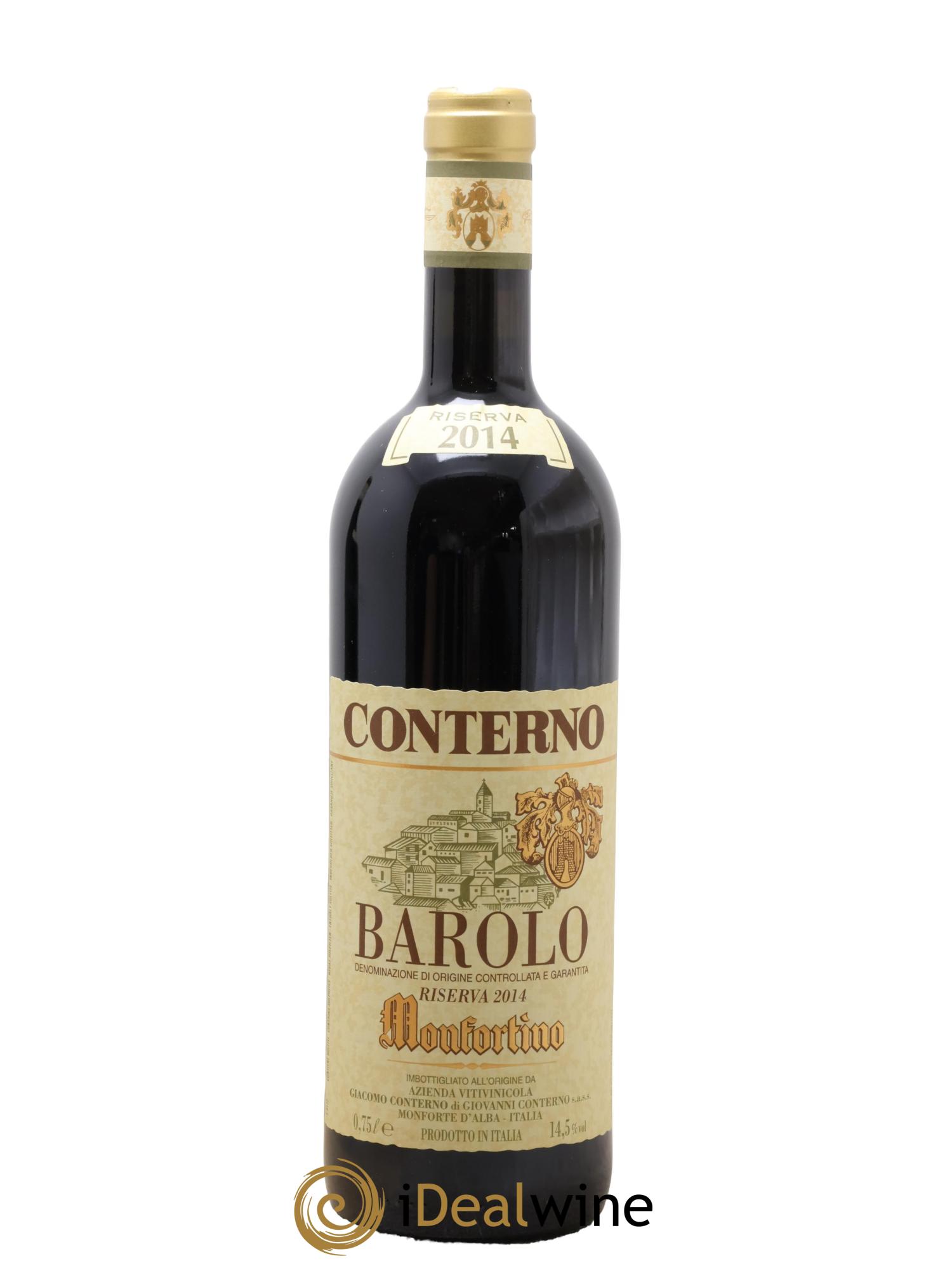 Barolo DOCG Riserva Monfortino Giacomo Conterno 2014 - Lotto di 1 bottiglia - 0
