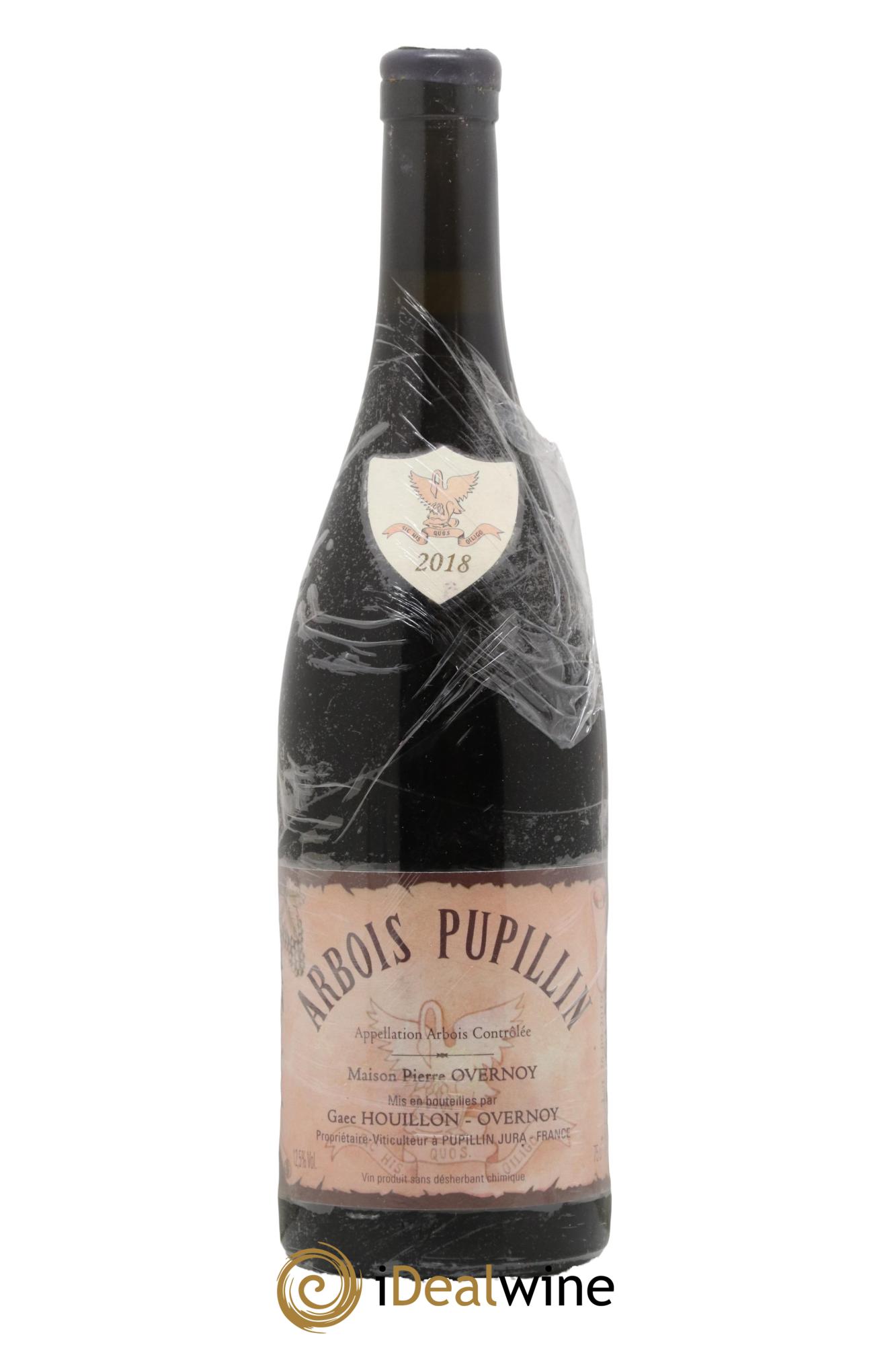 Arbois-Pupillin Ploussard Trousseau (cire violette) Overnoy-Houillon (Domaine) 2018 - Lot de 1 bouteille - 0