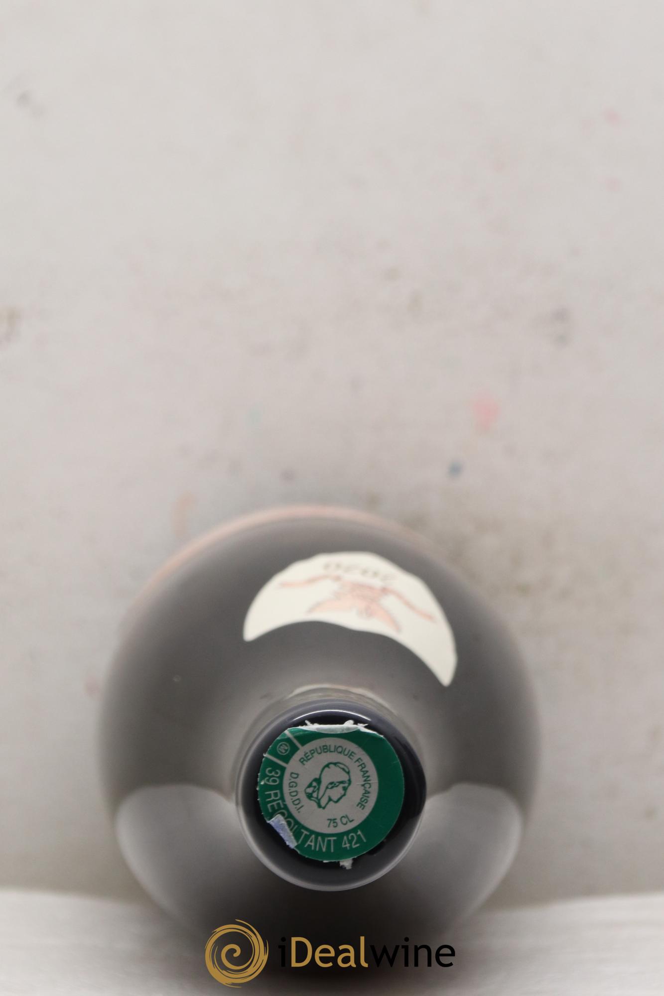 Arbois-Pupillin Ploussard Trousseau (cire violette) Overnoy-Houillon (Domaine) 2020 - Lot de 1 bouteille - 1