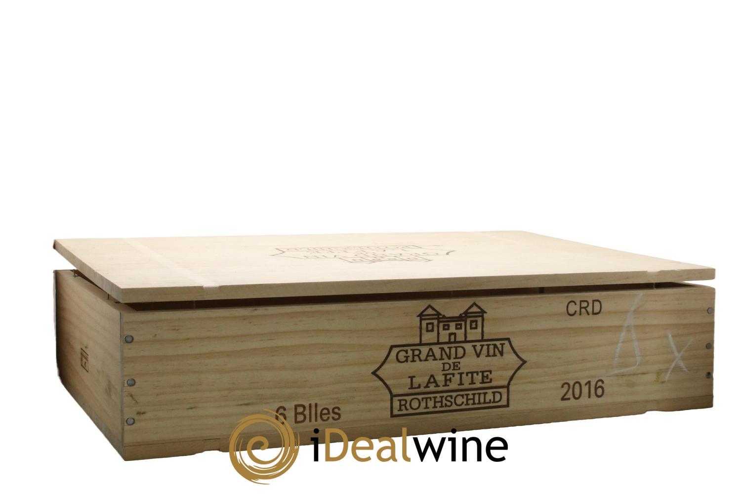 Château Lafite Rothschild 1er Grand Cru Classé 2016 - Lot de 6 bouteilles - 6