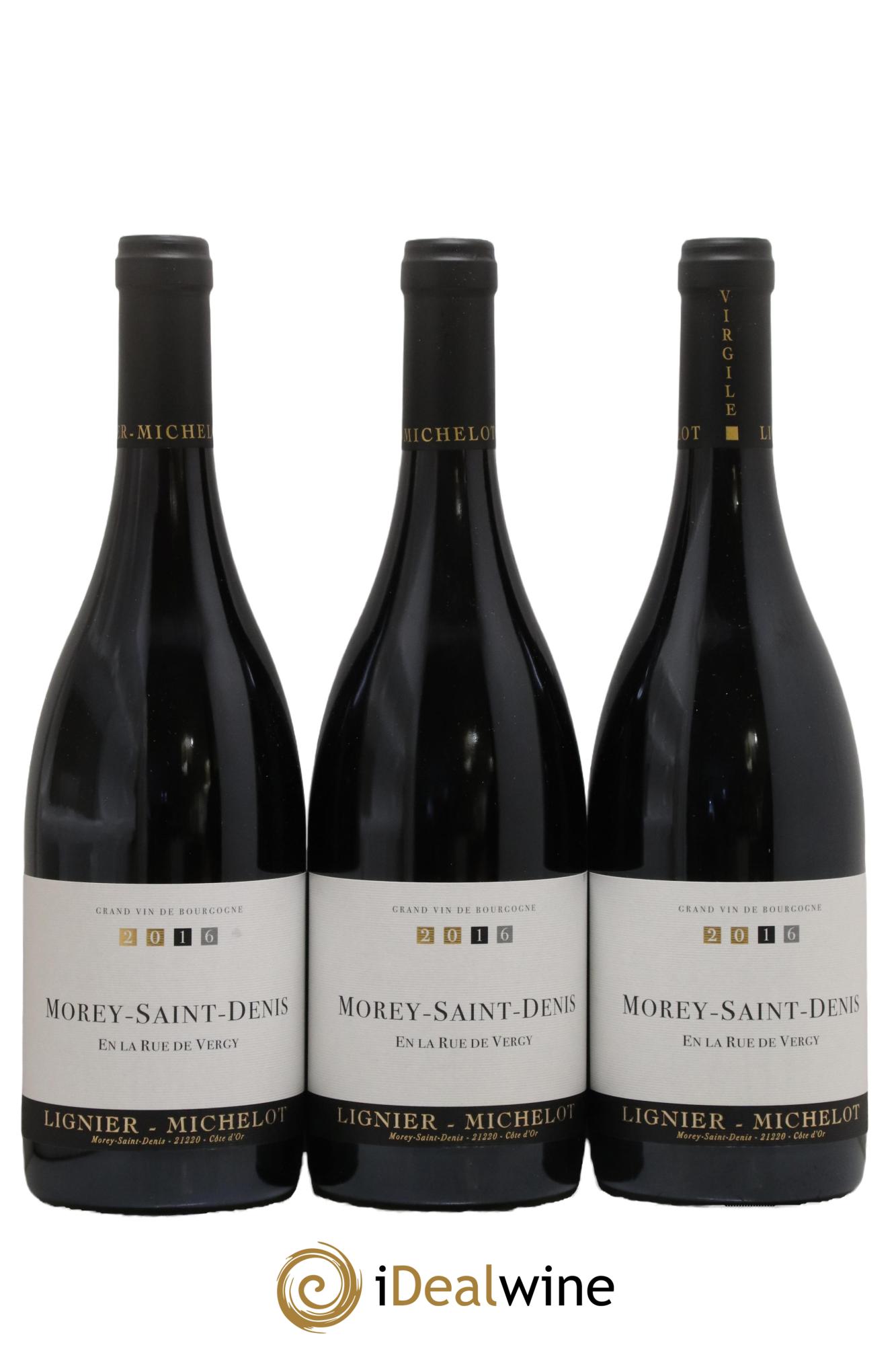 Morey-Saint-Denis En la Rue de Vergy Lignier-Michelot (Domaine) 2016 - Lot de 3 bouteilles - 0