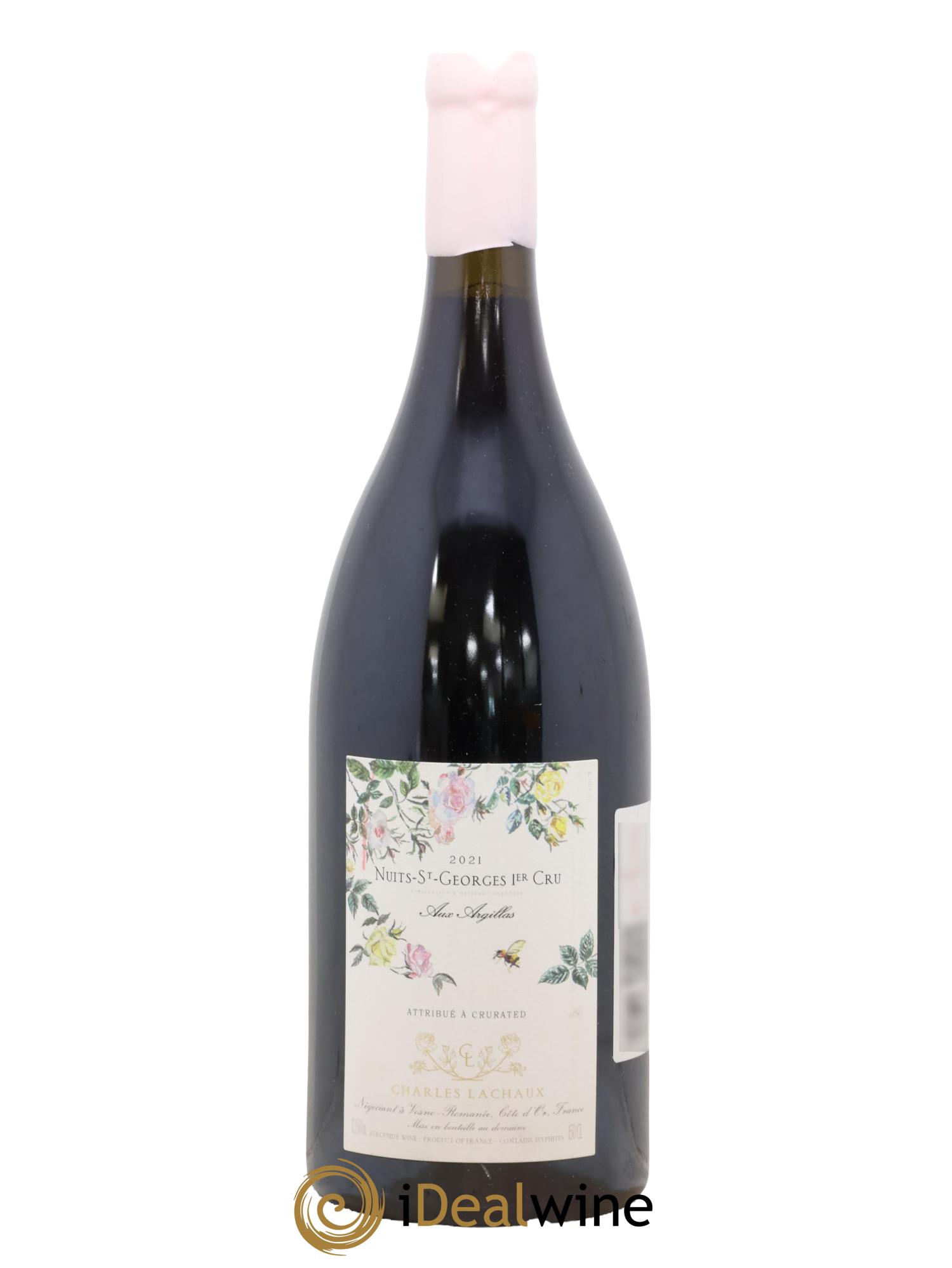 Nuits-Saint-Georges 1er Cru Aux Argillas Charles Lachaux 2021 - Lot de 1 magnum - 0