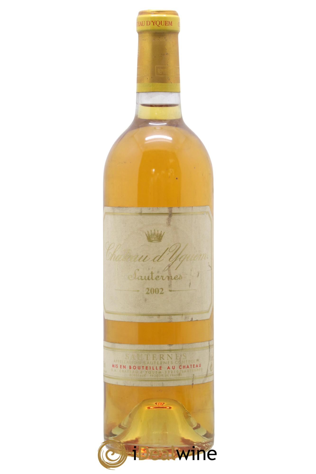 Château d' Yquem 1er Cru Classé Supérieur 2002 - Lot of 1 bottle - 0