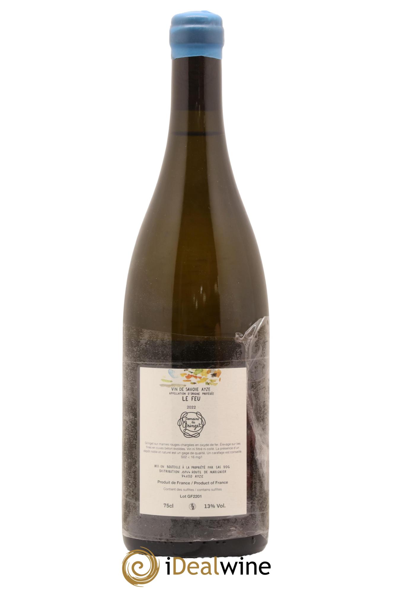 Vin de Savoie Le Feu Domaine du Gringet 2022 - Lot of 1 bottle - 1