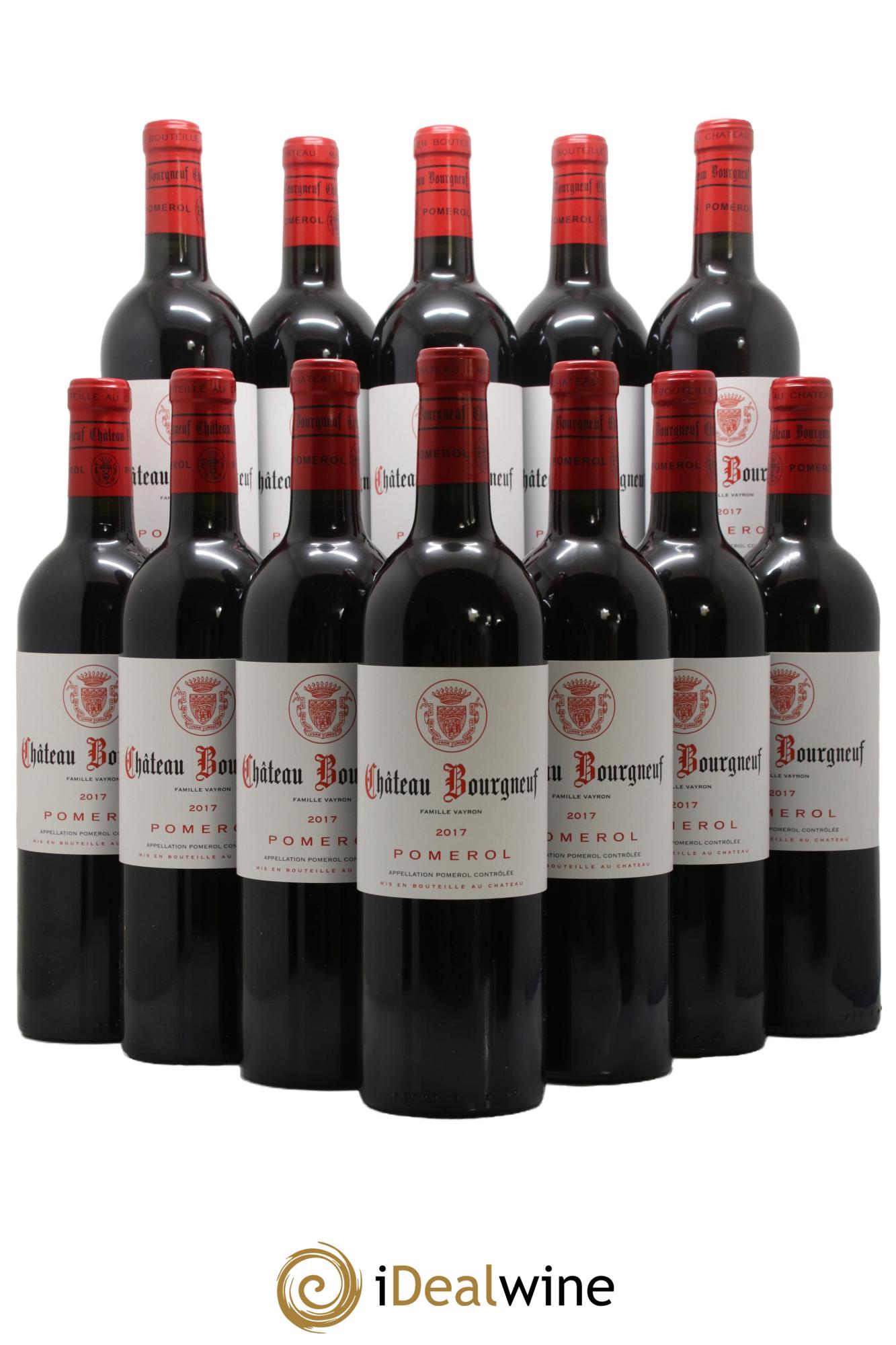 Château Bourgneuf 2017 - Lot de 12 bouteilles - 0