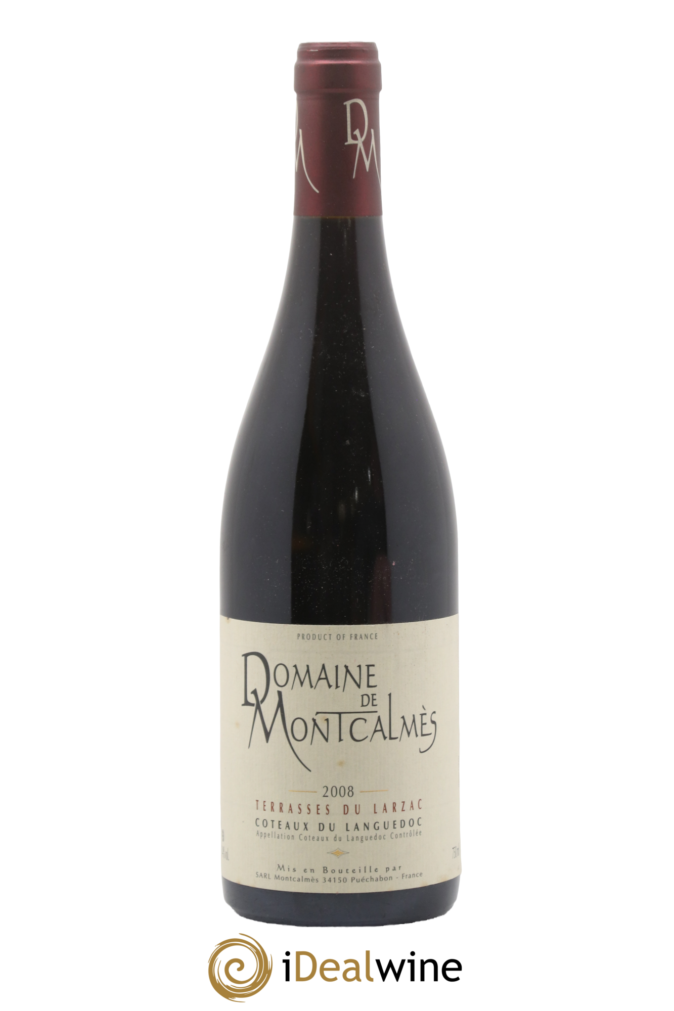 Coteaux du Languedoc Domaine de Montcalmès Frédéric Pourtalié 2008 - Lot de 1 bouteille - 0