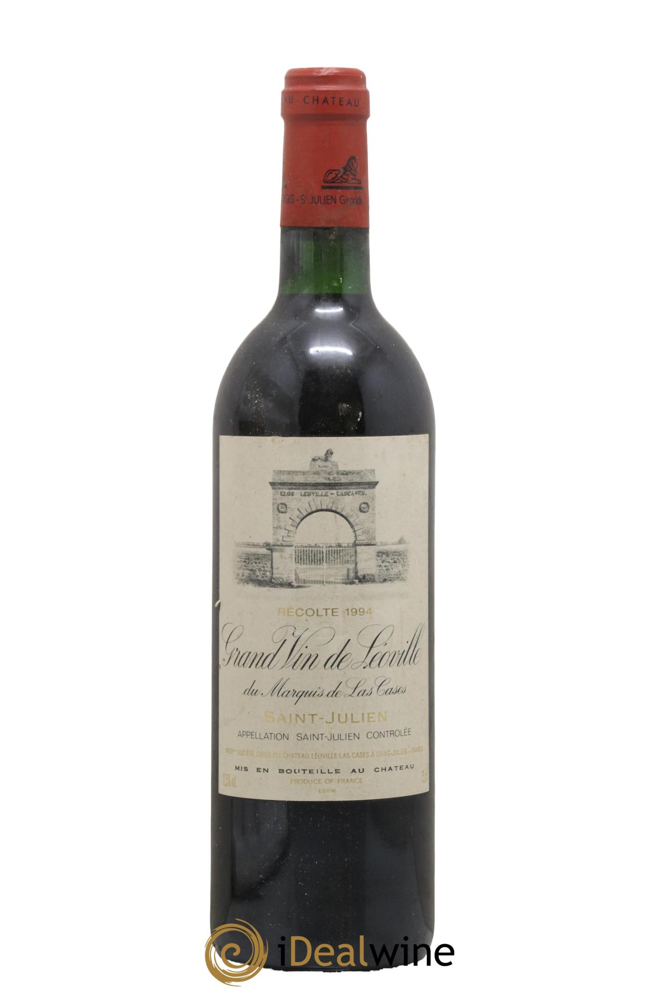 Château Léoville Las Cases 2ème Grand Cru Classé 1994 - Lot of 1 bottle - 0