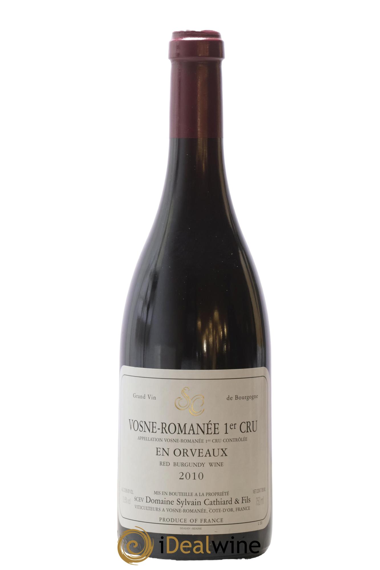 Vosne-Romanée 1er Cru En Orveaux Sylvain Cathiard & Fils 2010 - Lotto di 1 bottiglia - 0