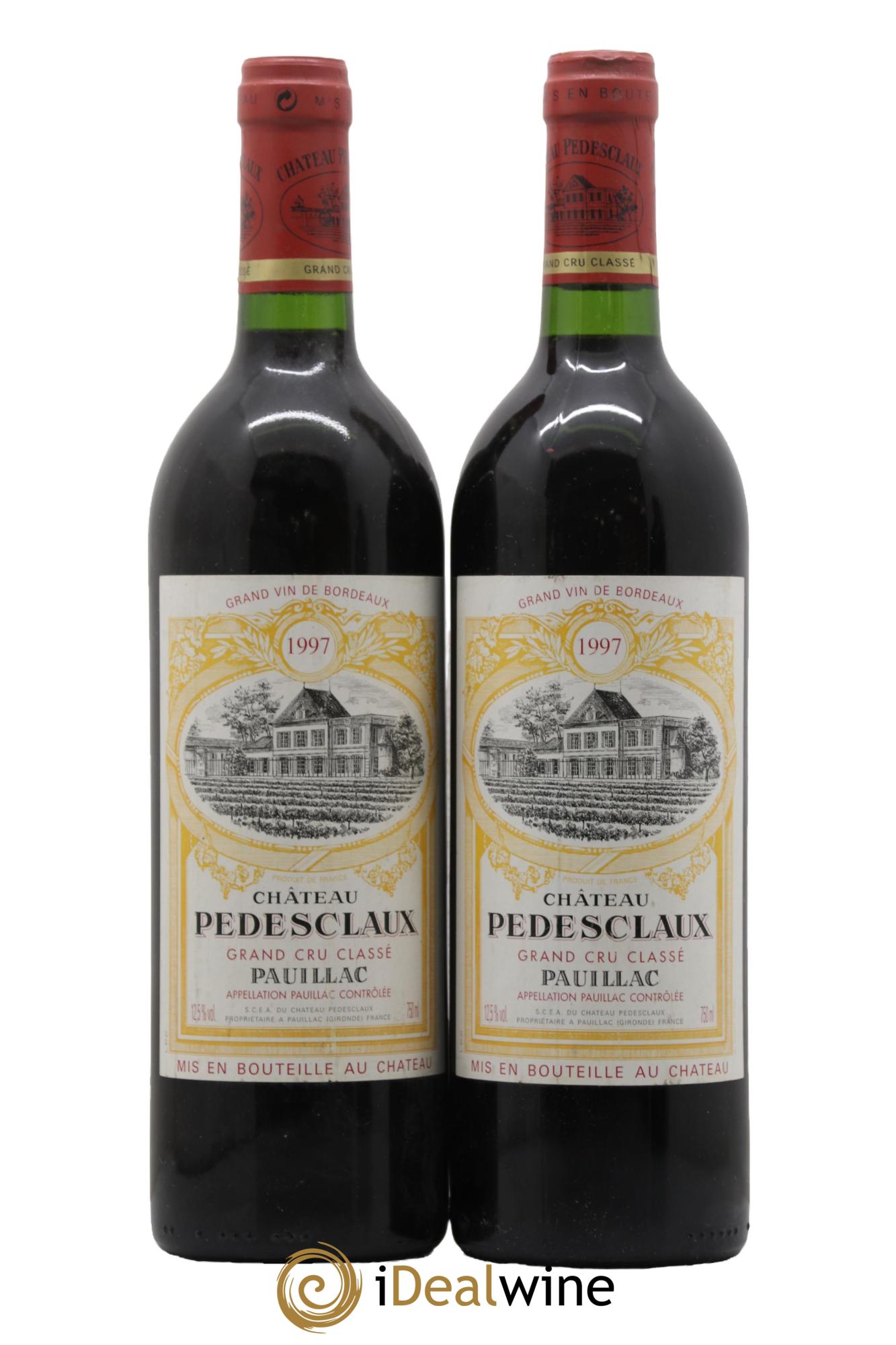 Château Pedesclaux 5ème Grand Cru Classé 1997 - Lot de 2 bouteilles - 0