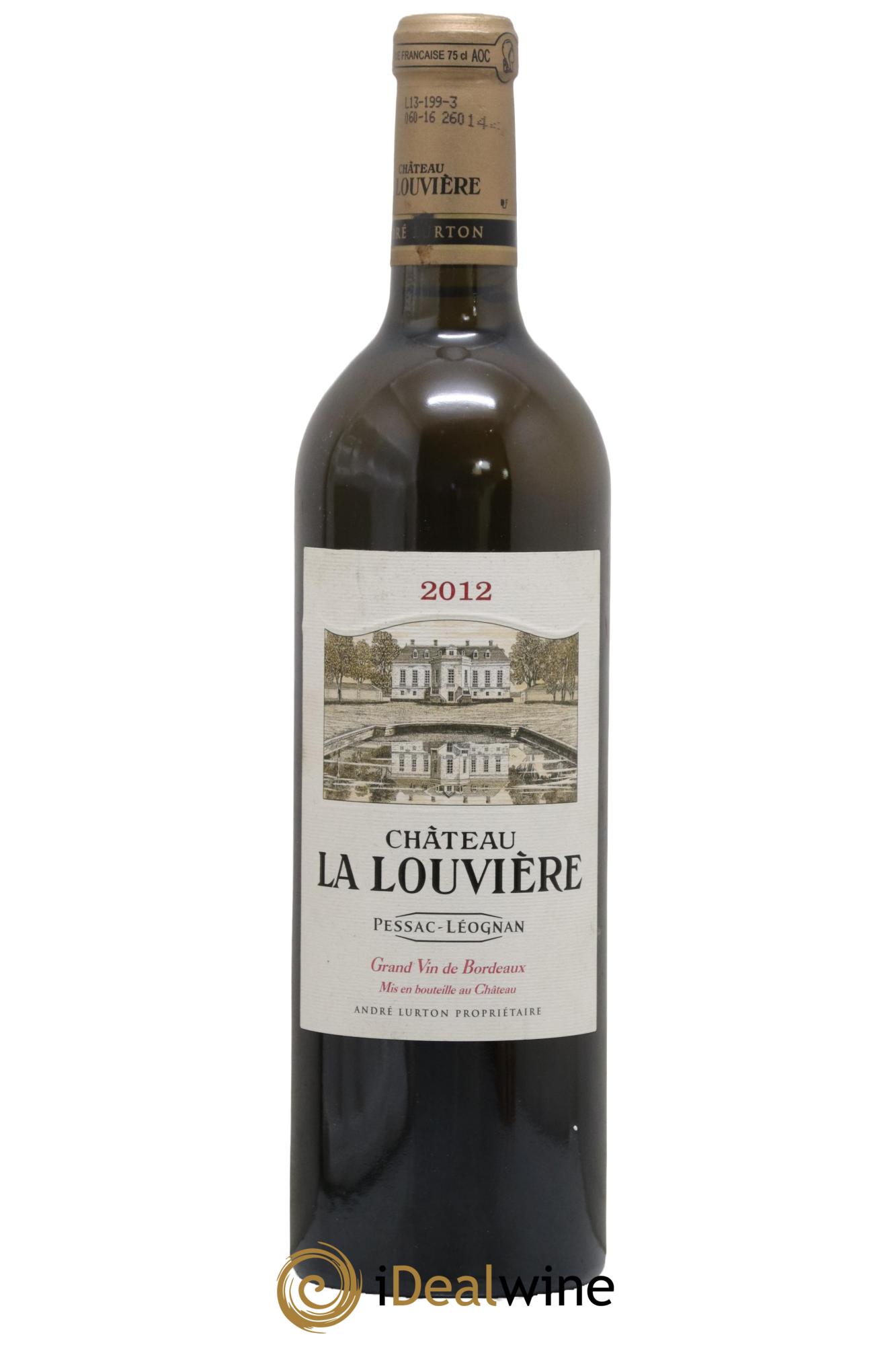 Château la Louvière 2012 - Lot of 1 bottle - 0