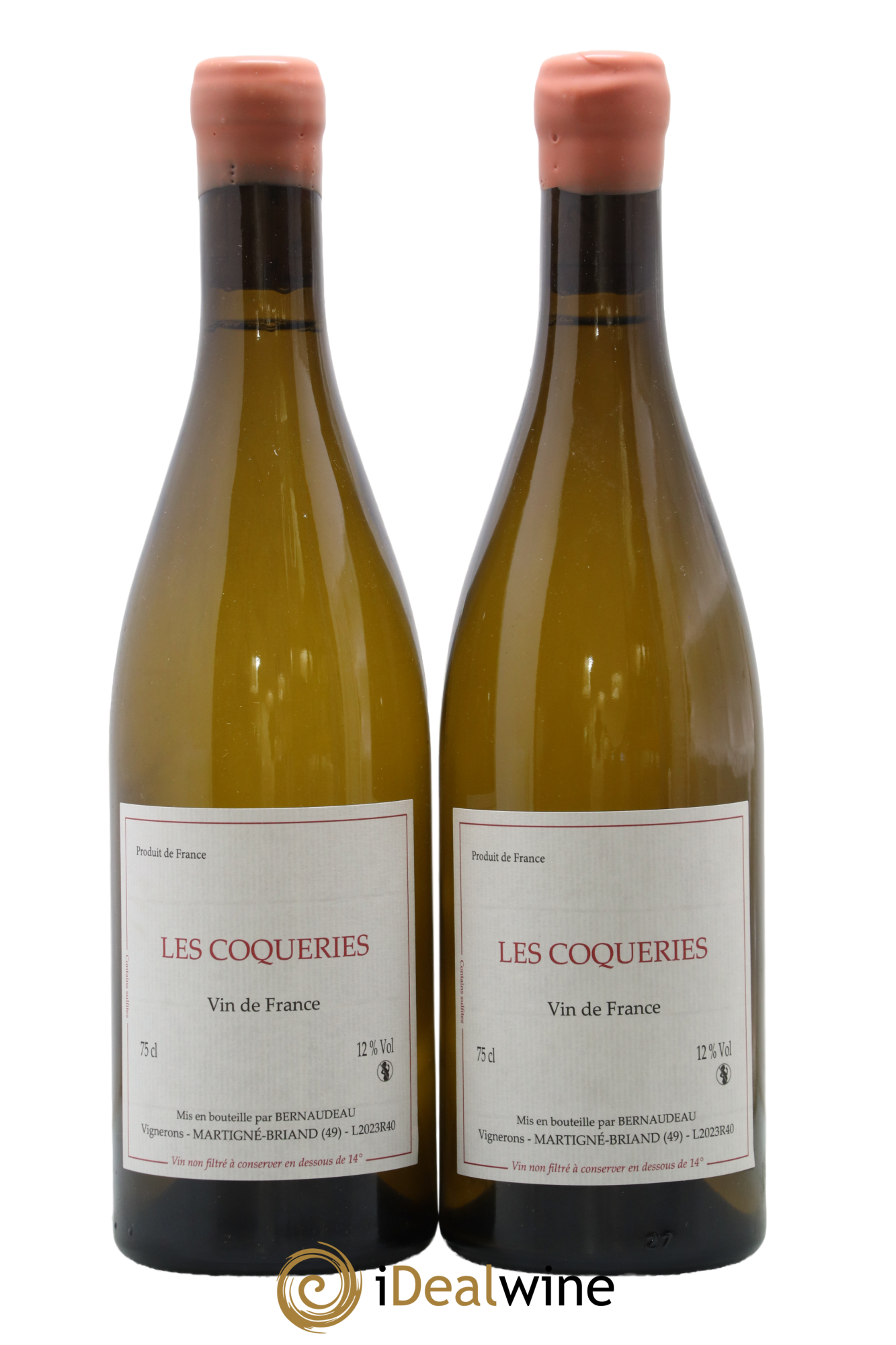 Vin de France Les Coqueries Stéphane Bernaudeau (Domaine) 2023 - Lot de 2 bouteilles - 0