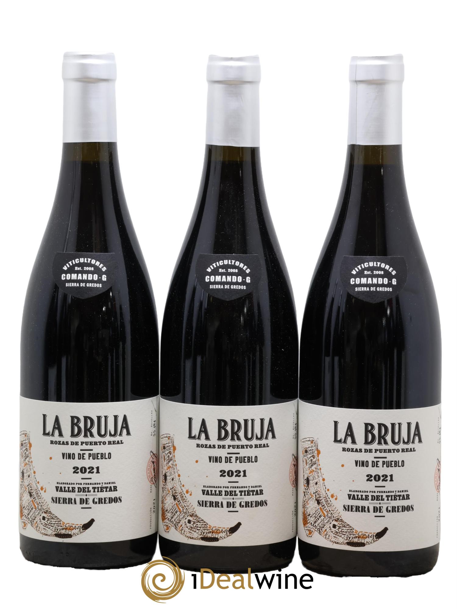 Vinos de Madrid DO Comando G La Bruja de Rozas 2021 - Lotto di 3 bottiglie - 0