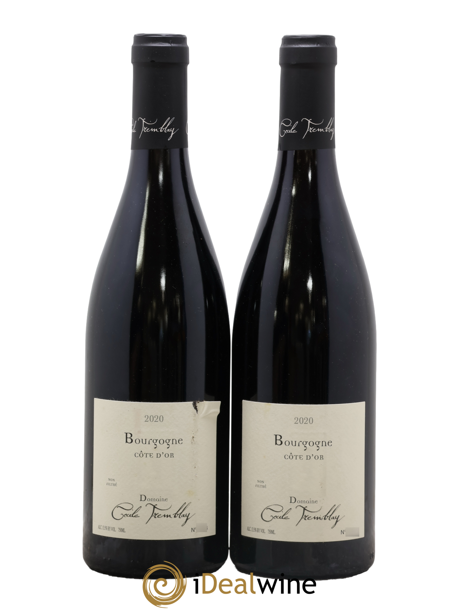 Bourgogne Côte-d'Or Cécile Tremblay 2020 - Lot de 2 bouteilles - 0