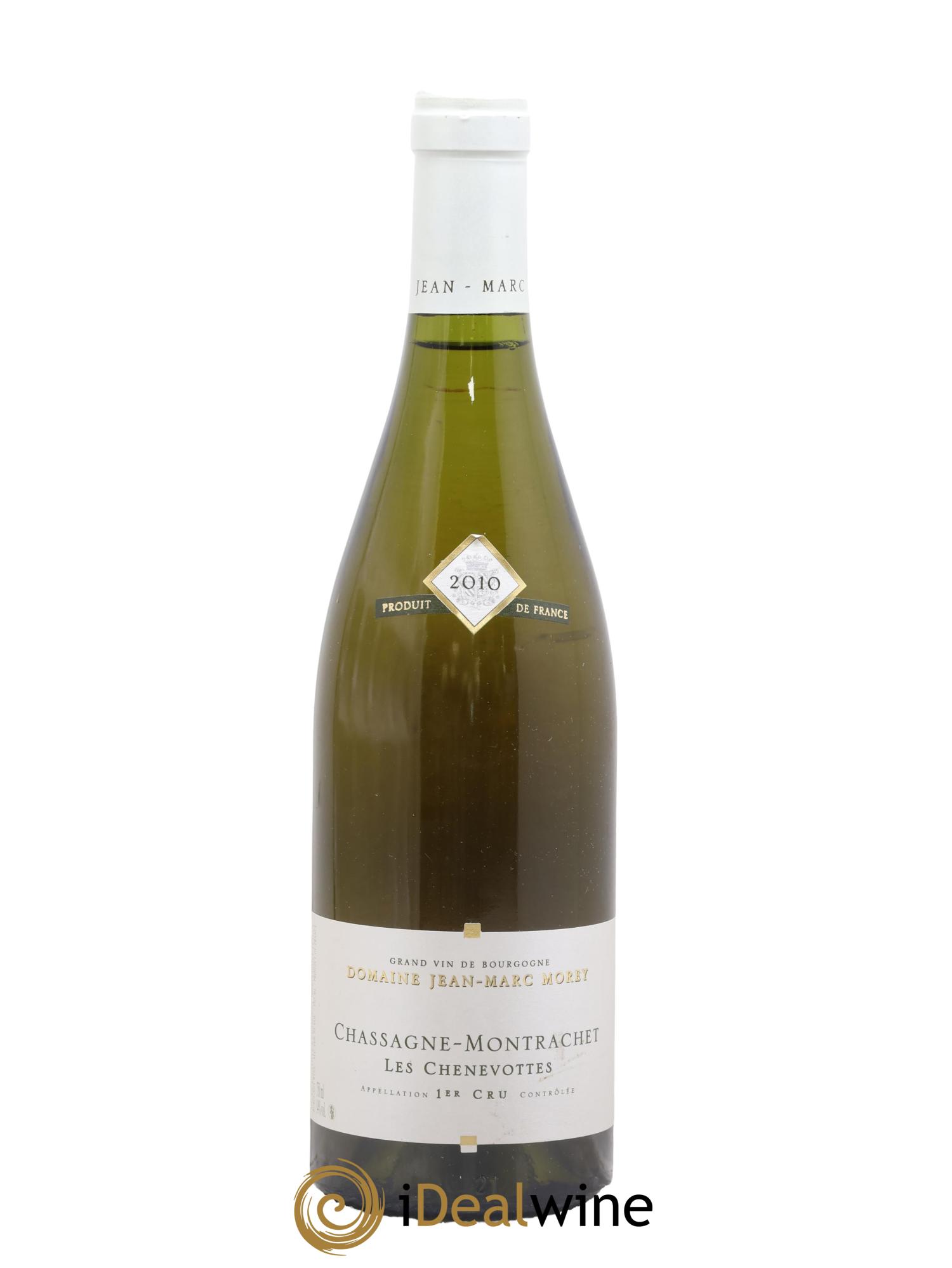 Chassagne-Montrachet 1er Cru Chenevottes Jean-Marc Morey 2010 - Posten von 1 Flasche - 0