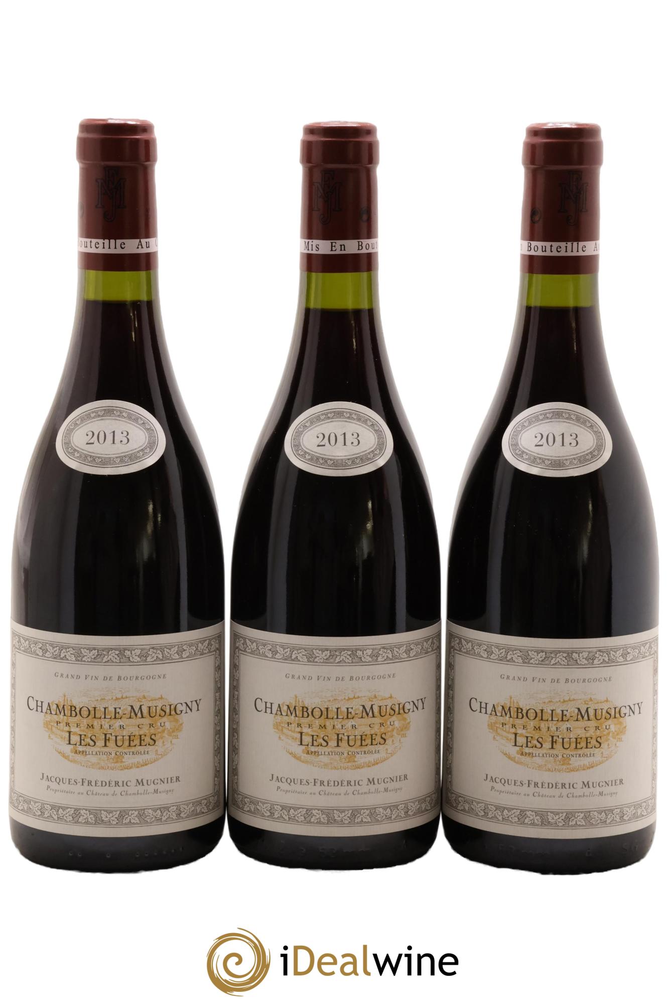 Chambolle-Musigny 1er Cru Les Fuées Jacques-Frédéric Mugnier 2013 - Lotto di 3 bottiglie - 0
