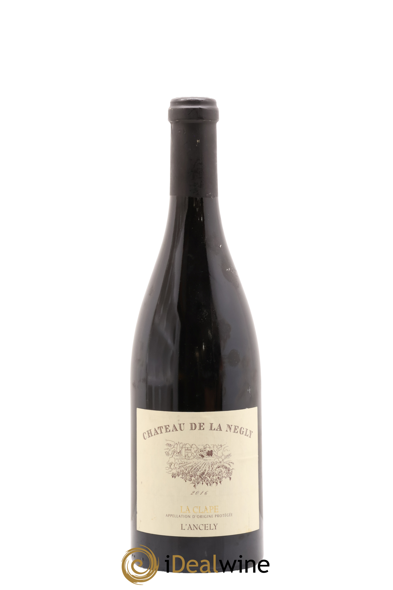 La Clape Château de La Négly L'Ancely Jean Paux-Rosset 2016 - Lot de 1 bouteille - 0