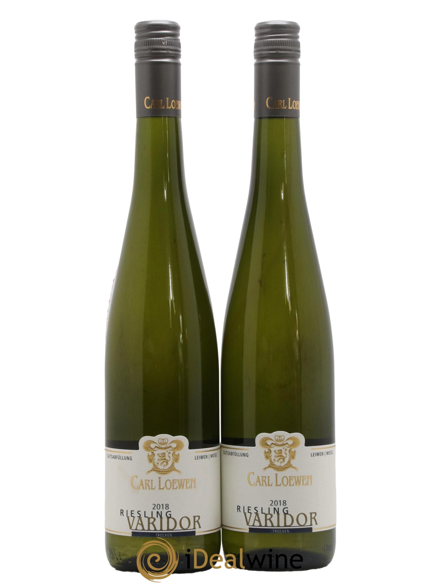 Riesling Trocken Varidor Carl Loewen 2018 - Posten von 2 Flaschen - 0