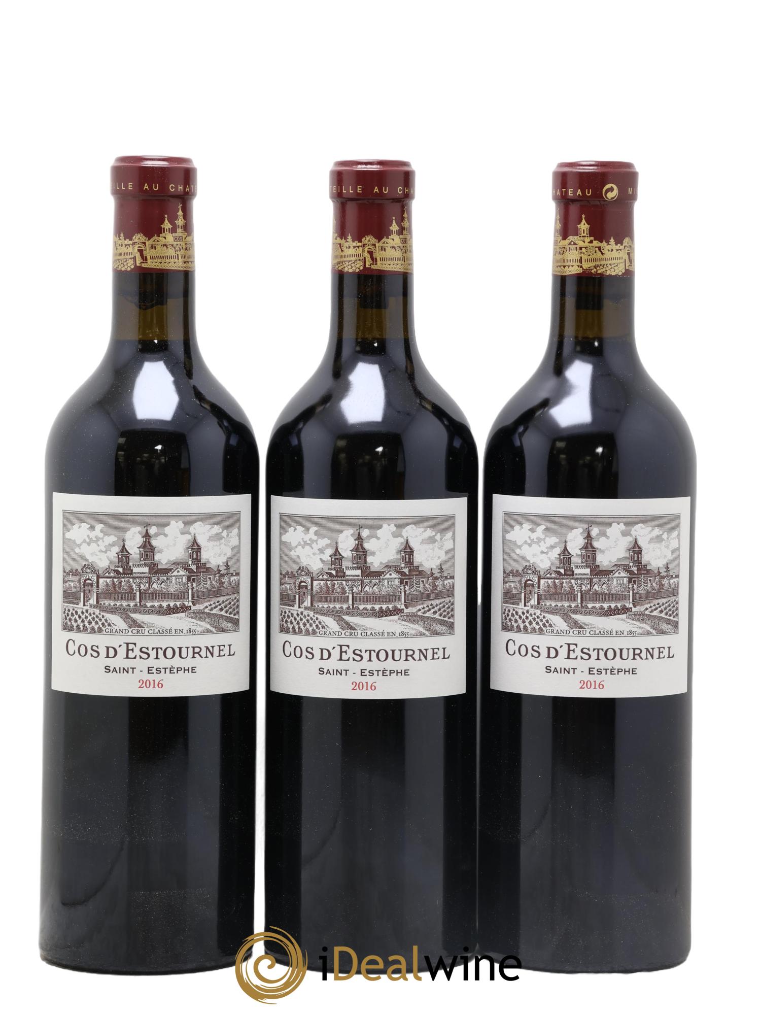 Cos d'Estournel 2ème Grand Cru Classé  2016 - Lot de 6 bouteilles - 3