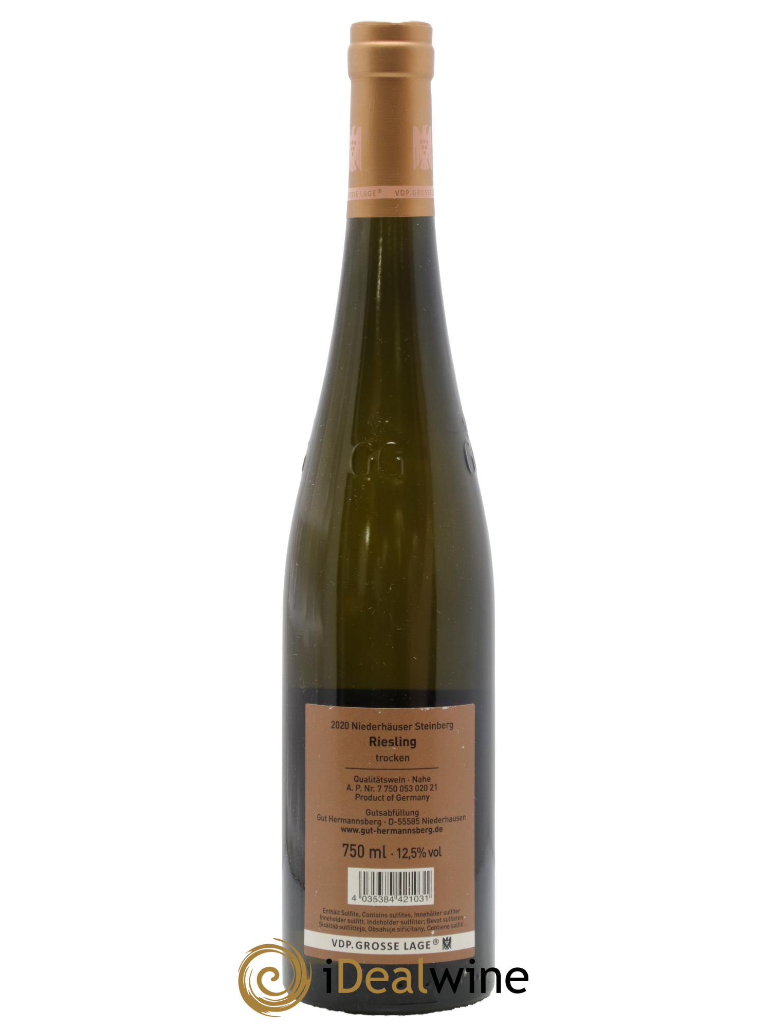 Allemagne Steinberg GG Gut Hermannsberg 2020 - Lot de 1 bouteille - 1