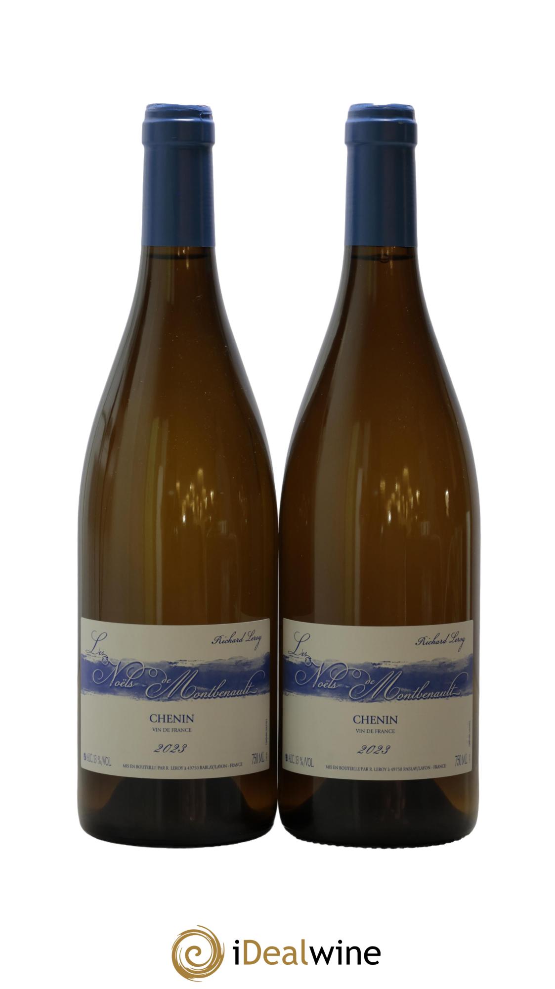 Vin de France Les Noëls de Montbenault Richard Leroy 2023 - Lot of 2 bottles - 0