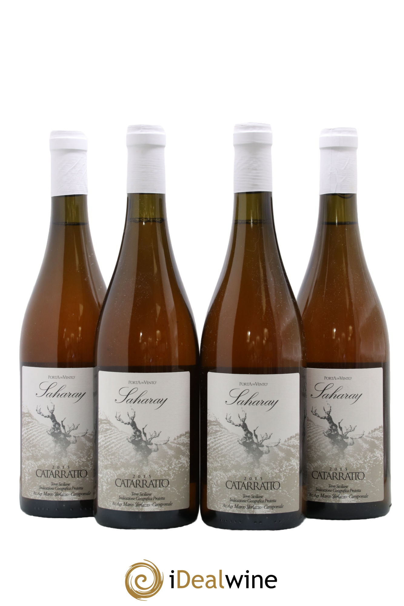 Italie Terre Siciliane IGT Saharay Catarratto Porta del Vento 2015 - Lot of 4 bottles - 0