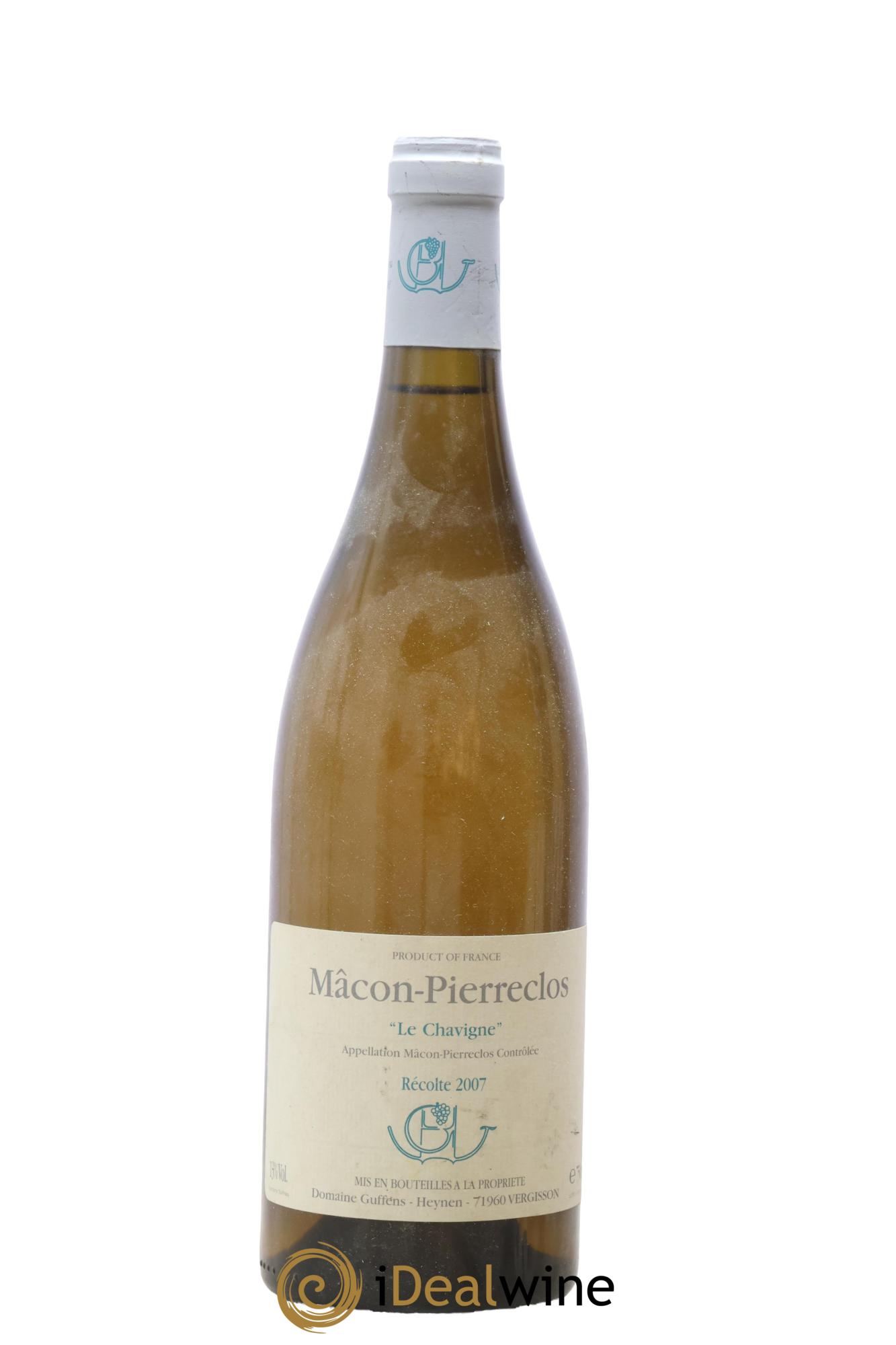 Mâcon-Pierreclos Le Chavigne Guffens-Heynen 2007 - Lot of 1 bottle - 0