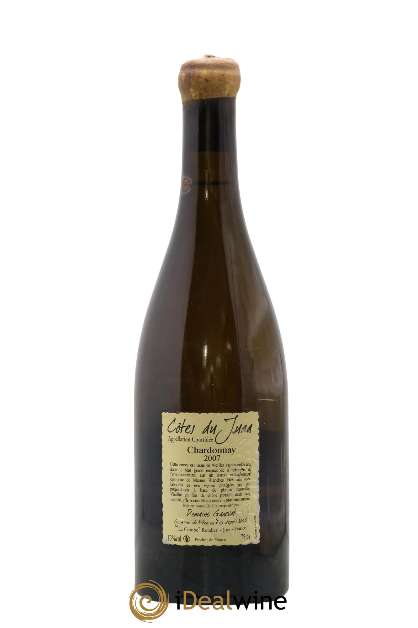 Côtes du Jura Les Grands Teppes Vieilles Vignes Jean-François Ganevat (Domaine) 2007 - Posten von 1 Flasche - 1