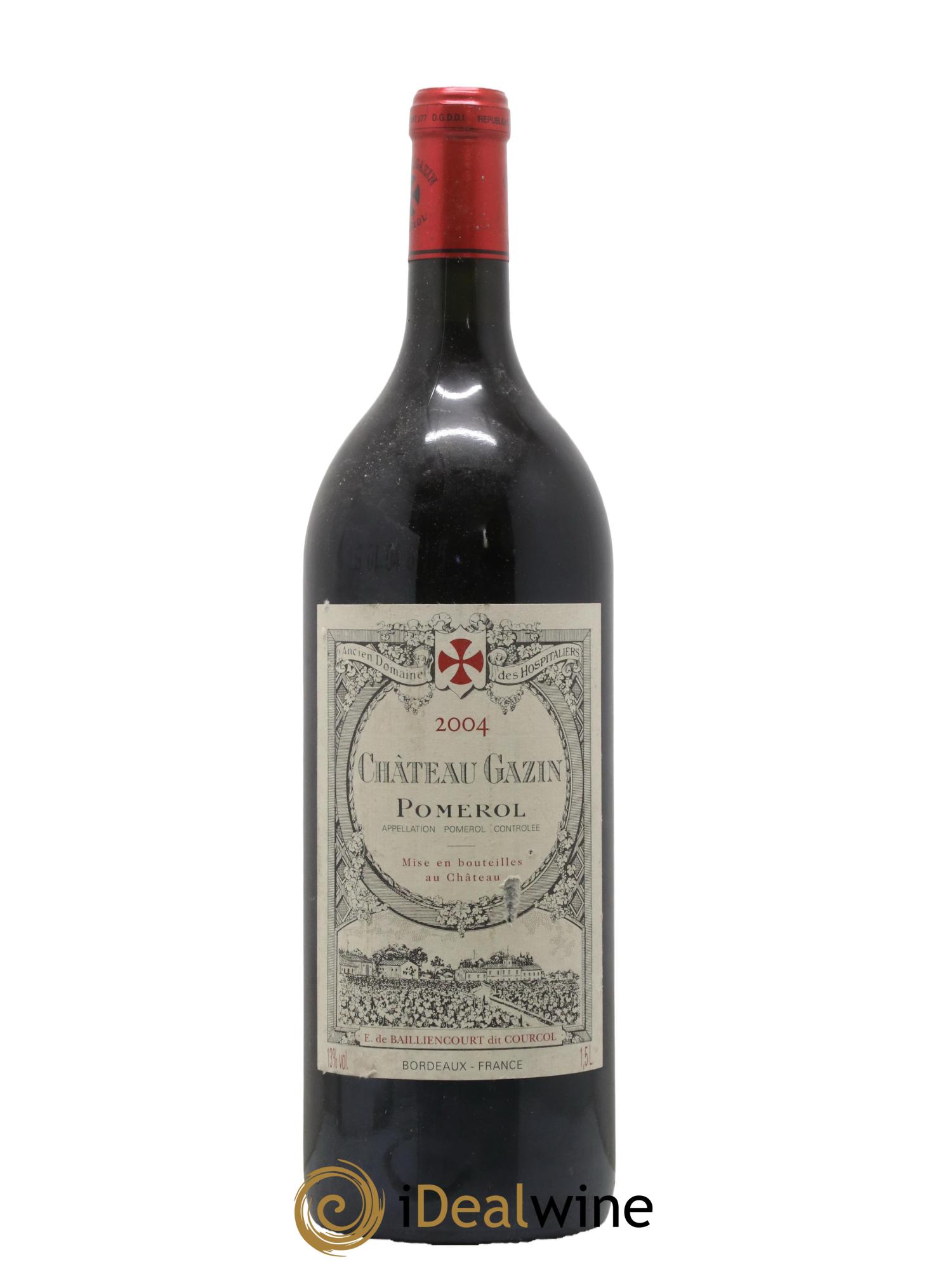 Château Gazin 2004 - Posten von 1 Magnum - 0