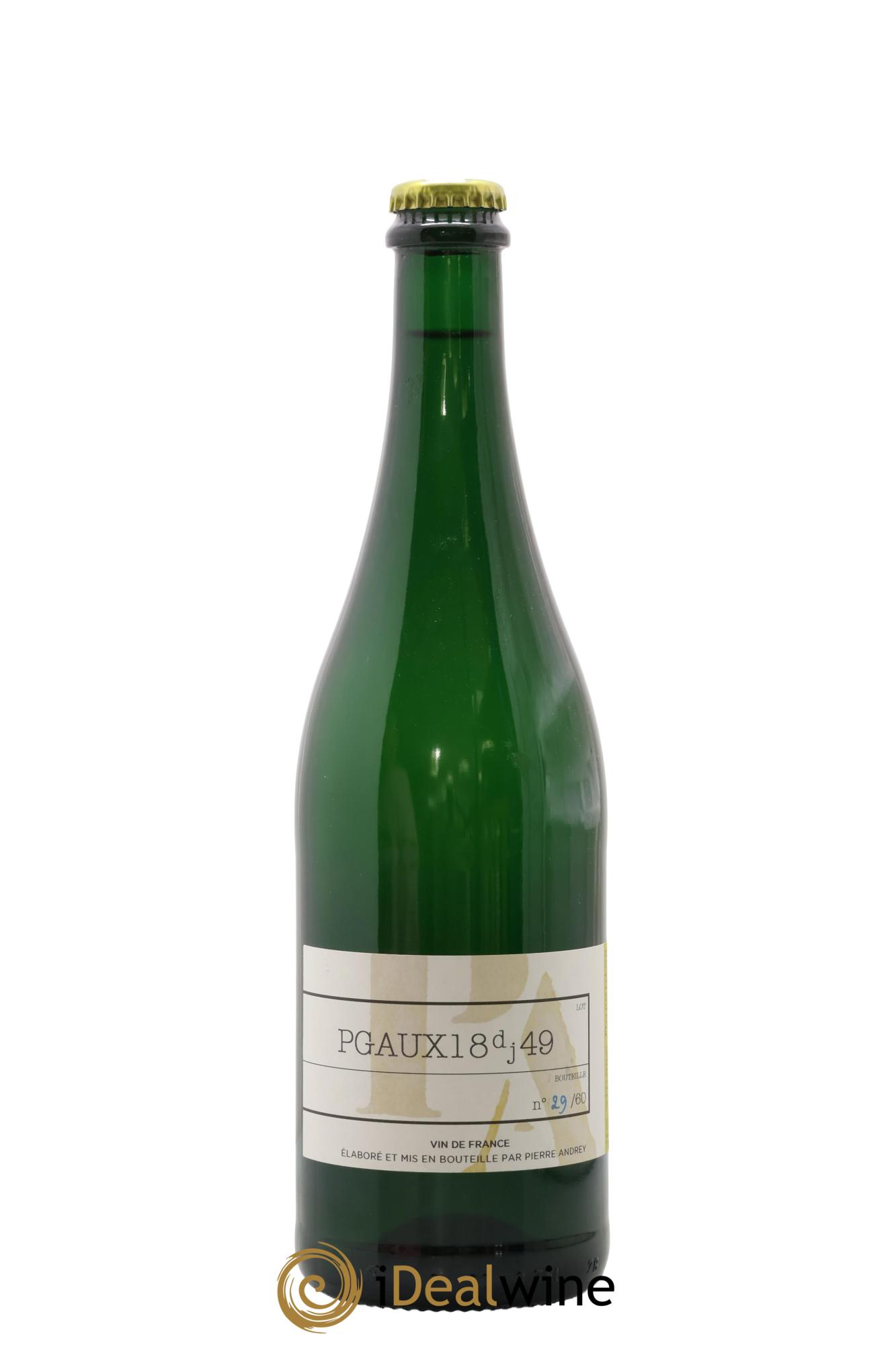 Vin de France Vineae Florentes Pinot Gris Auxerrois Florence Bouleaux et Pierre Andrey 2018 - Lot de 1 bouteille - 0