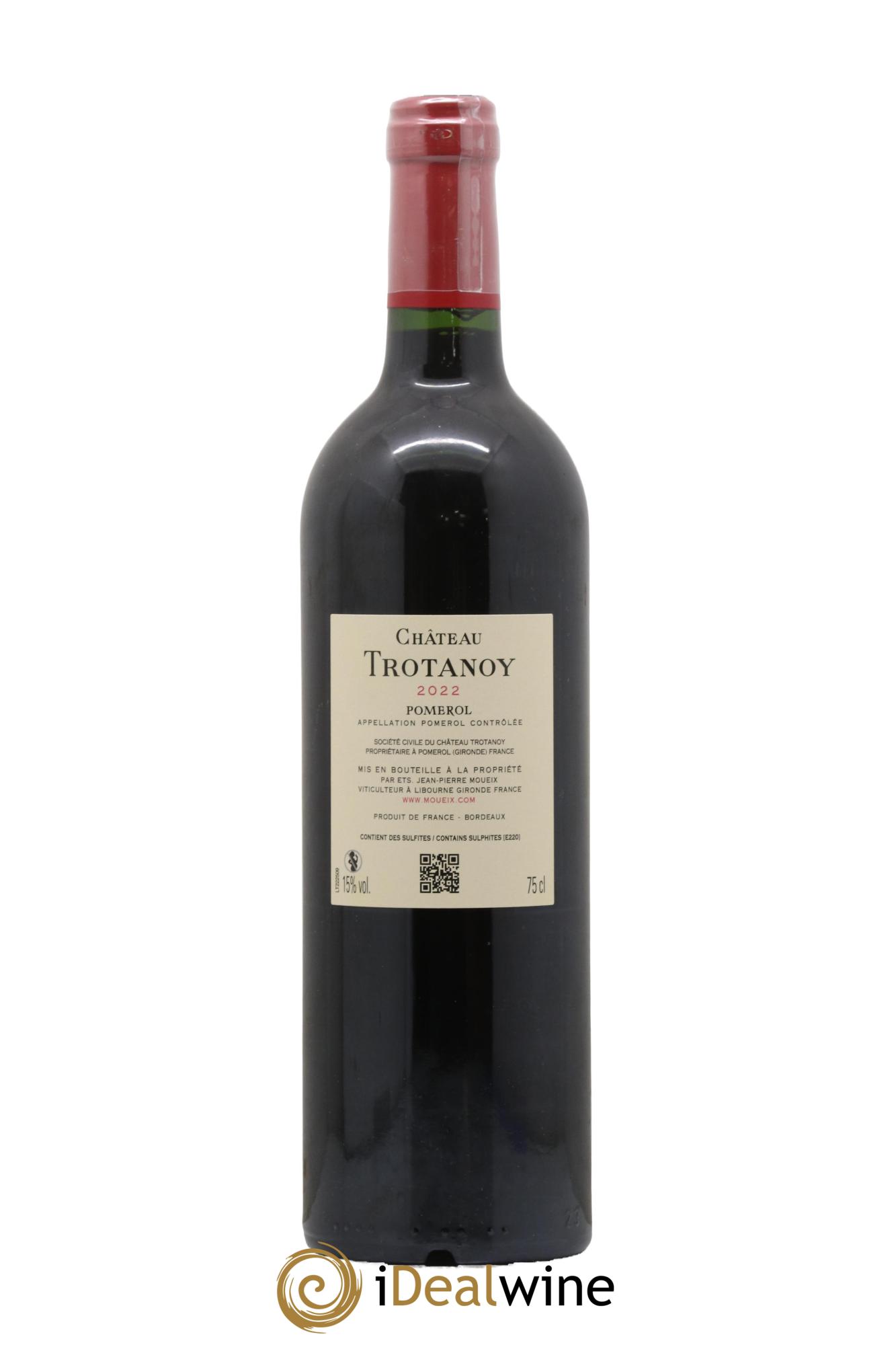Château Trotanoy 2022 - Lotto di 1 bottiglia - 1
