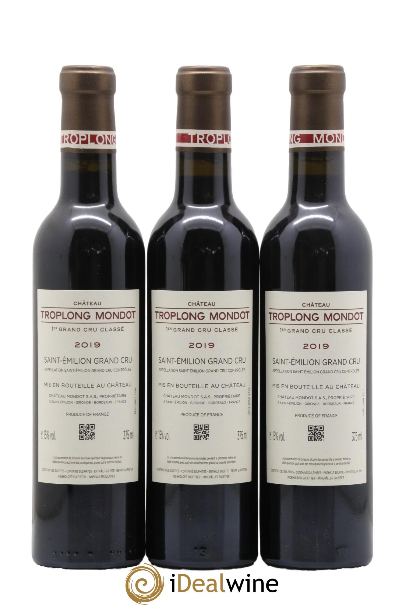 Château Troplong Mondot 1er Grand Cru Classé B 2019 - Lotto di 12 mezze bottiglie - 6