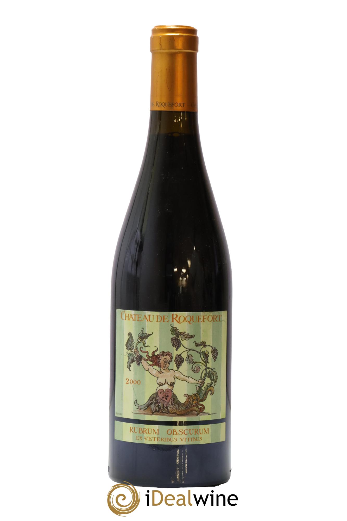 Côtes de Provence Château de Roquefort Rubrum Obscurum 2000 - Lot de 1 bouteille - 0