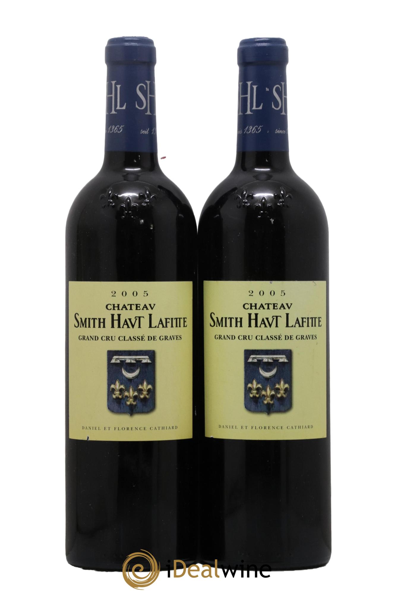 Château Smith Haut Lafitte Cru Classé de Graves 2005 - Lot de 2 bouteilles - 0
