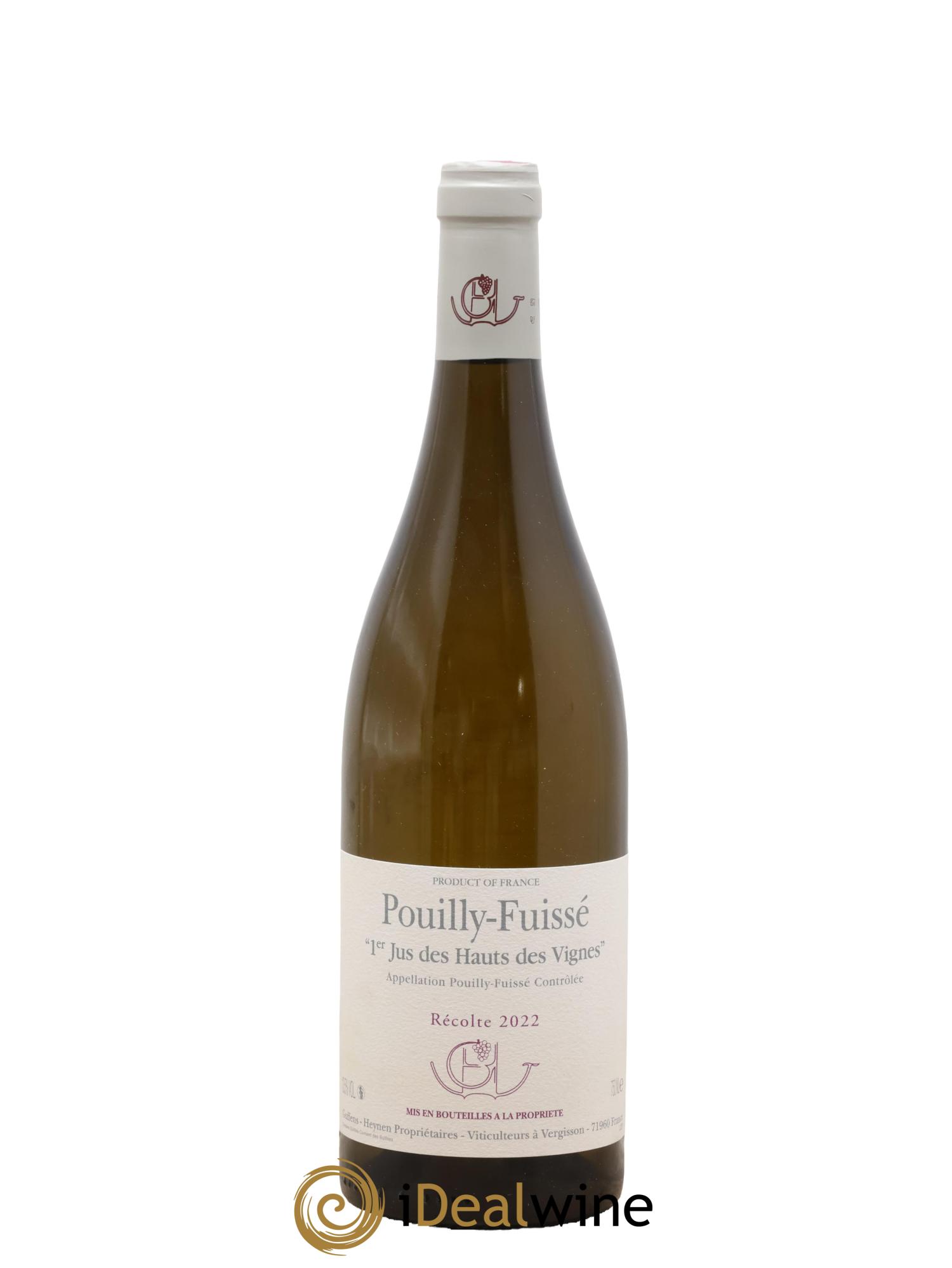 Pouilly-Fuissé 1er Jus des Hauts des Vignes Guffens-Heynen 2022 - Lot of 1 bottle - 0