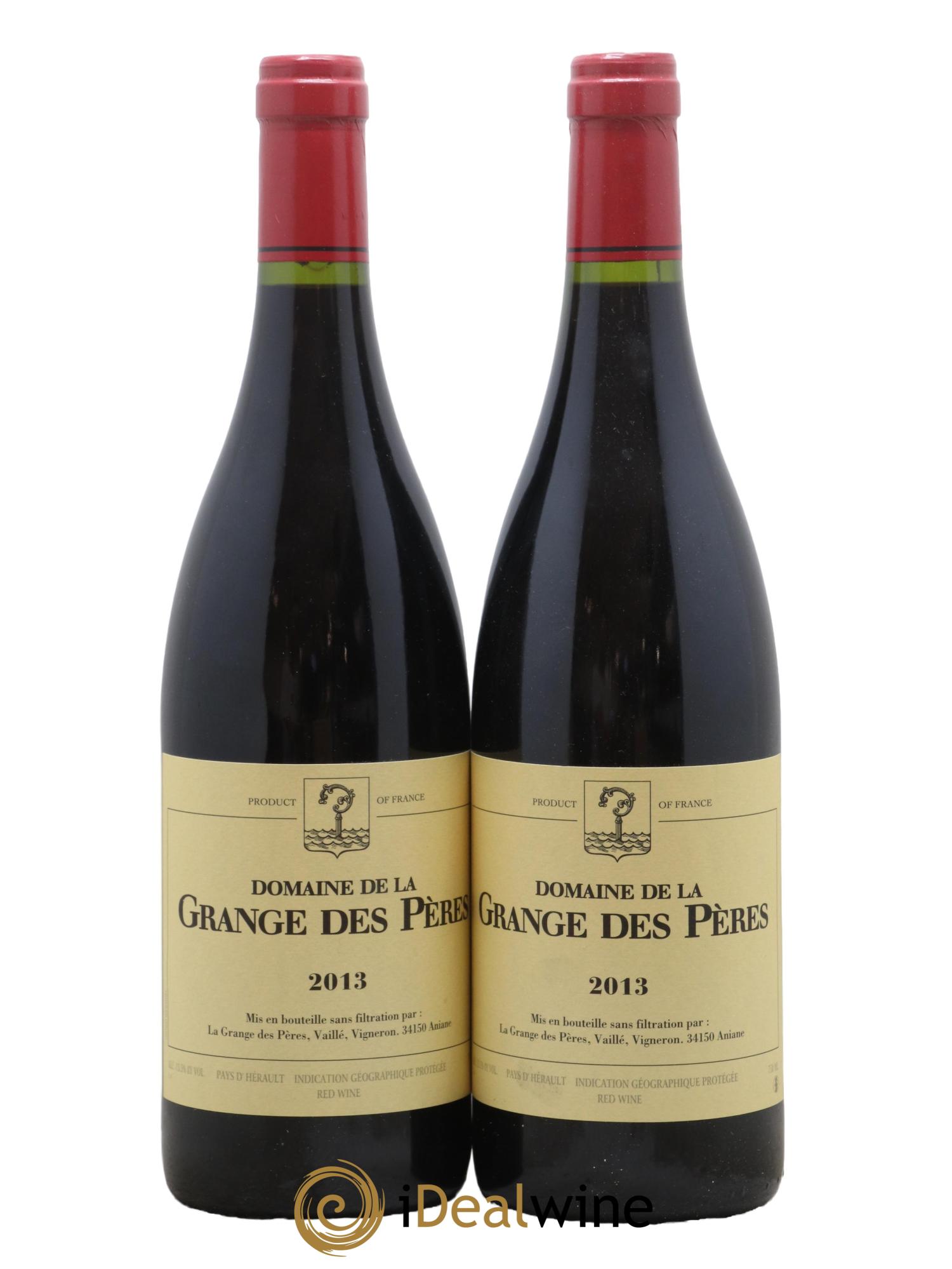 Pays d'Hérault Grange des Pères Laurent Vaillé 2013 - Lot de 2 bouteilles - 0