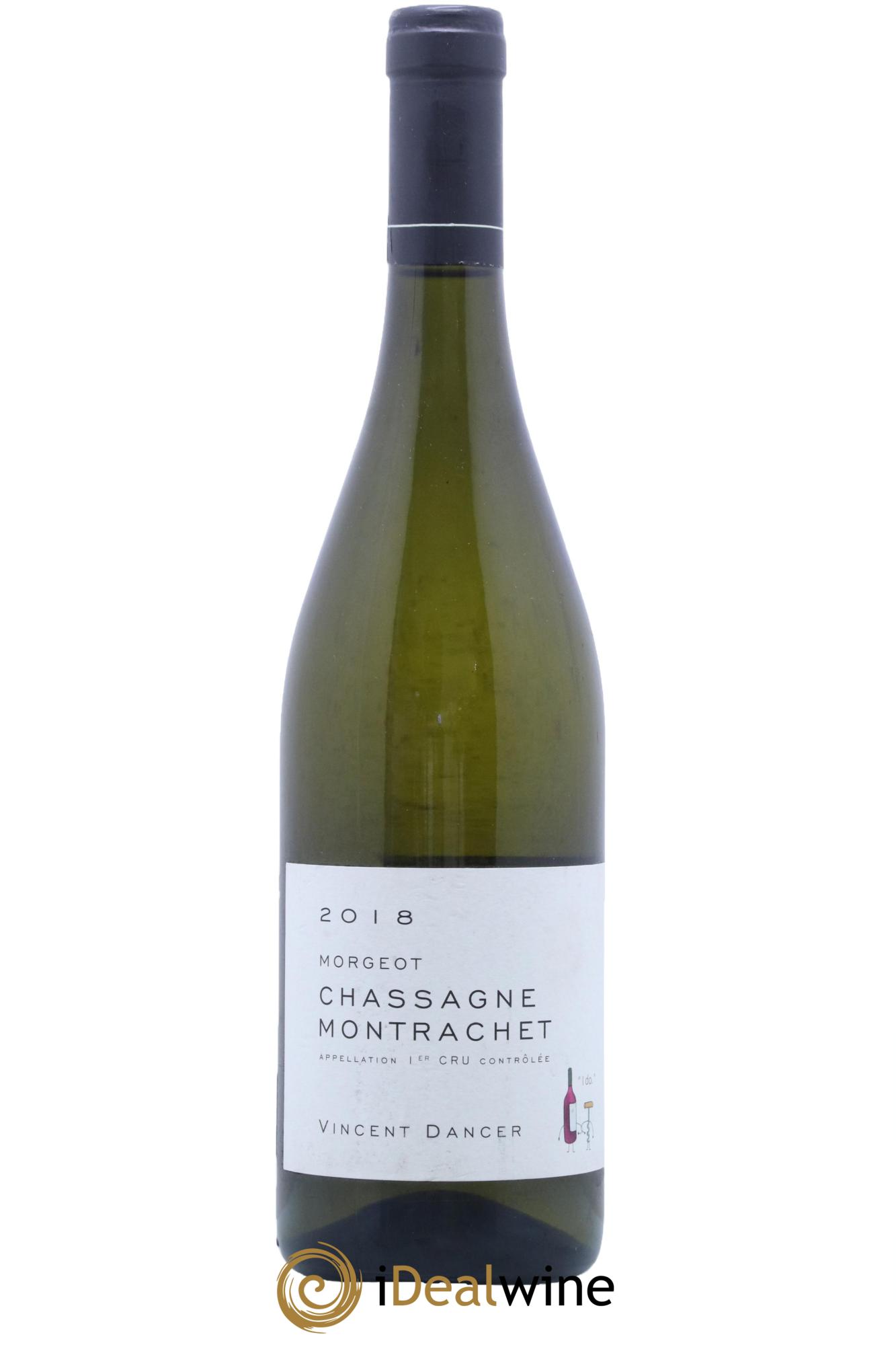 Chassagne-Montrachet 1er Cru Morgeot Vincent Dancer 2018 - Lot de 1 bouteille - 0