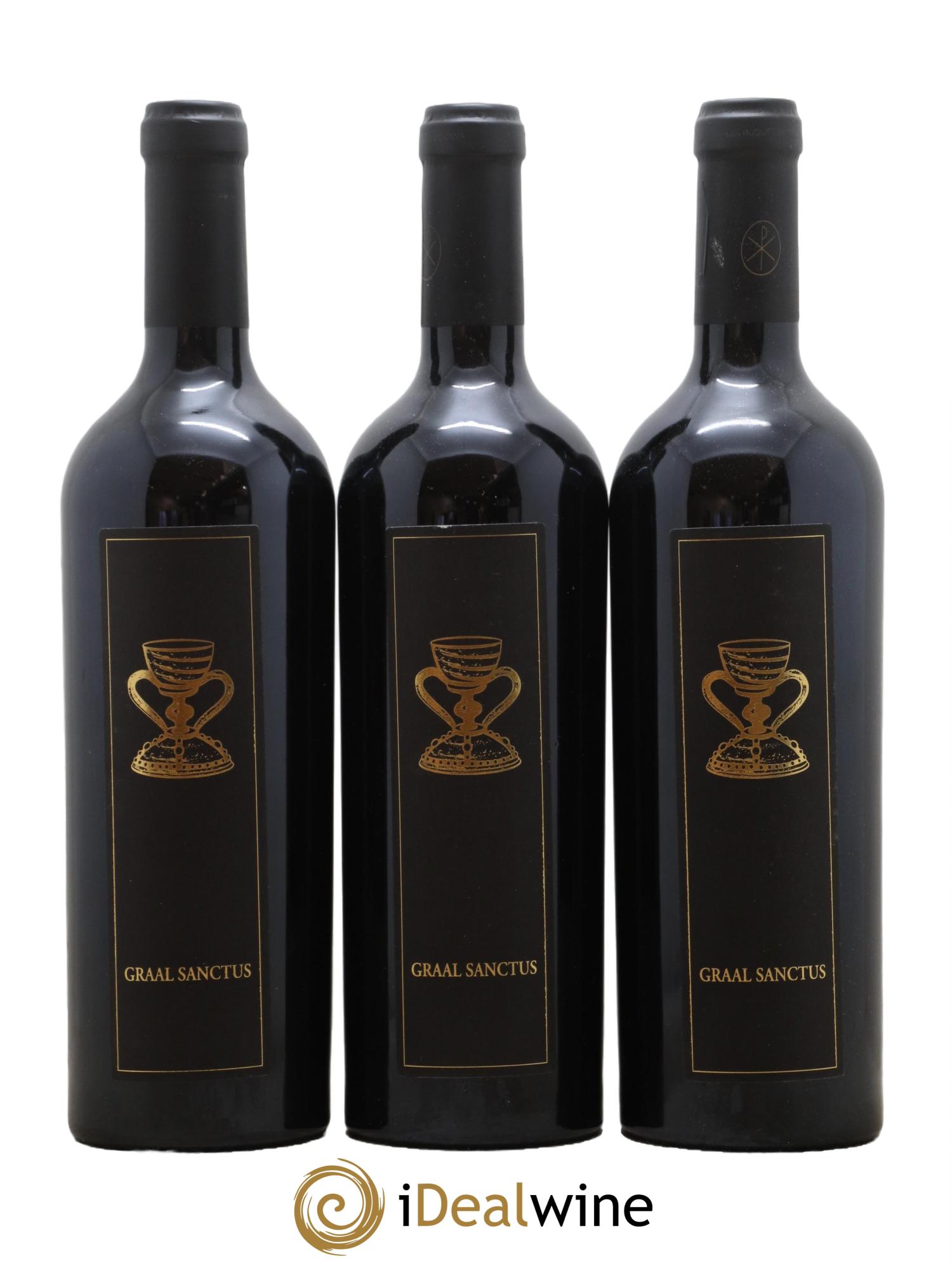 Cahors Les Roques de Cana Graal Sanctus 2016 - Lot de 3 bouteilles - 0