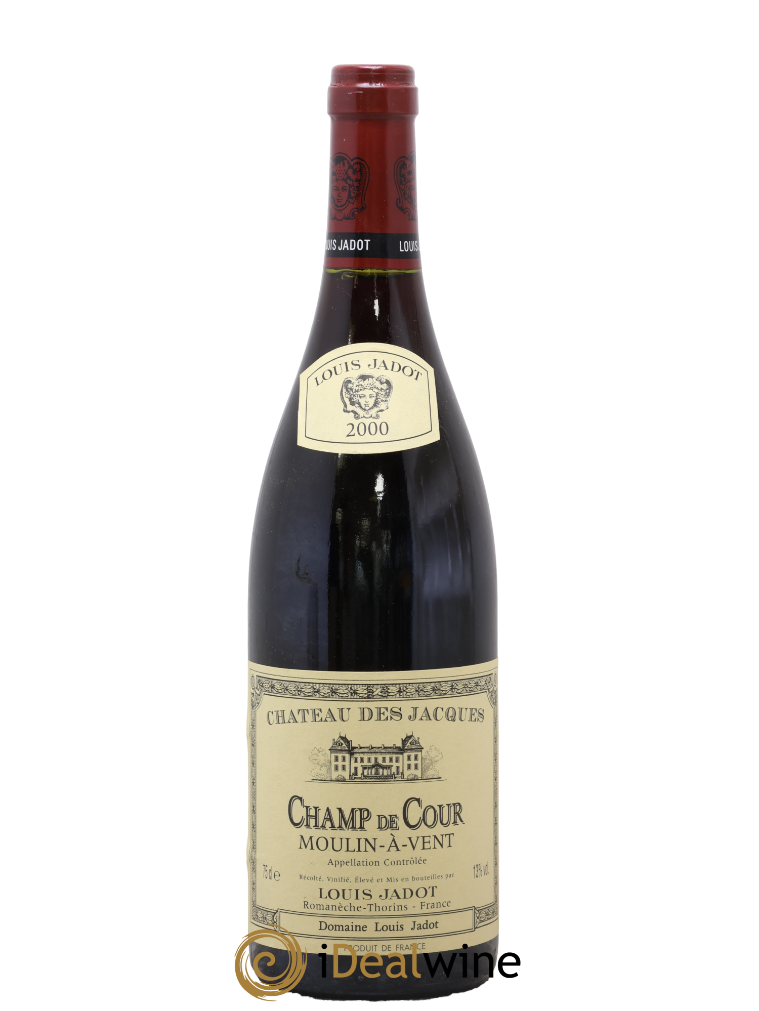 Moulin-à-Vent Champ de Cour Château des Jacques 2000 - Posten von 1 Flasche - 0