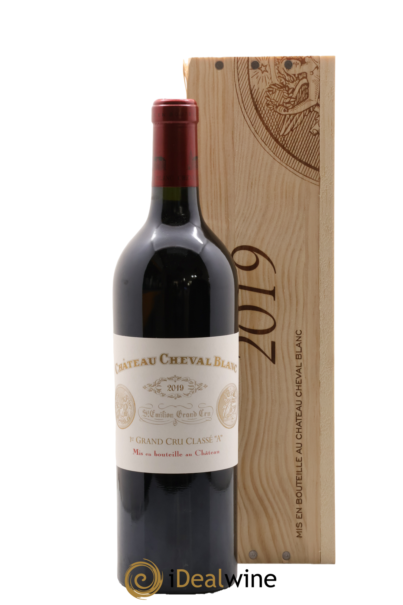 Château Cheval Blanc 1er Grand Cru Classé A 2019 - Lot de 1 bouteille - 0