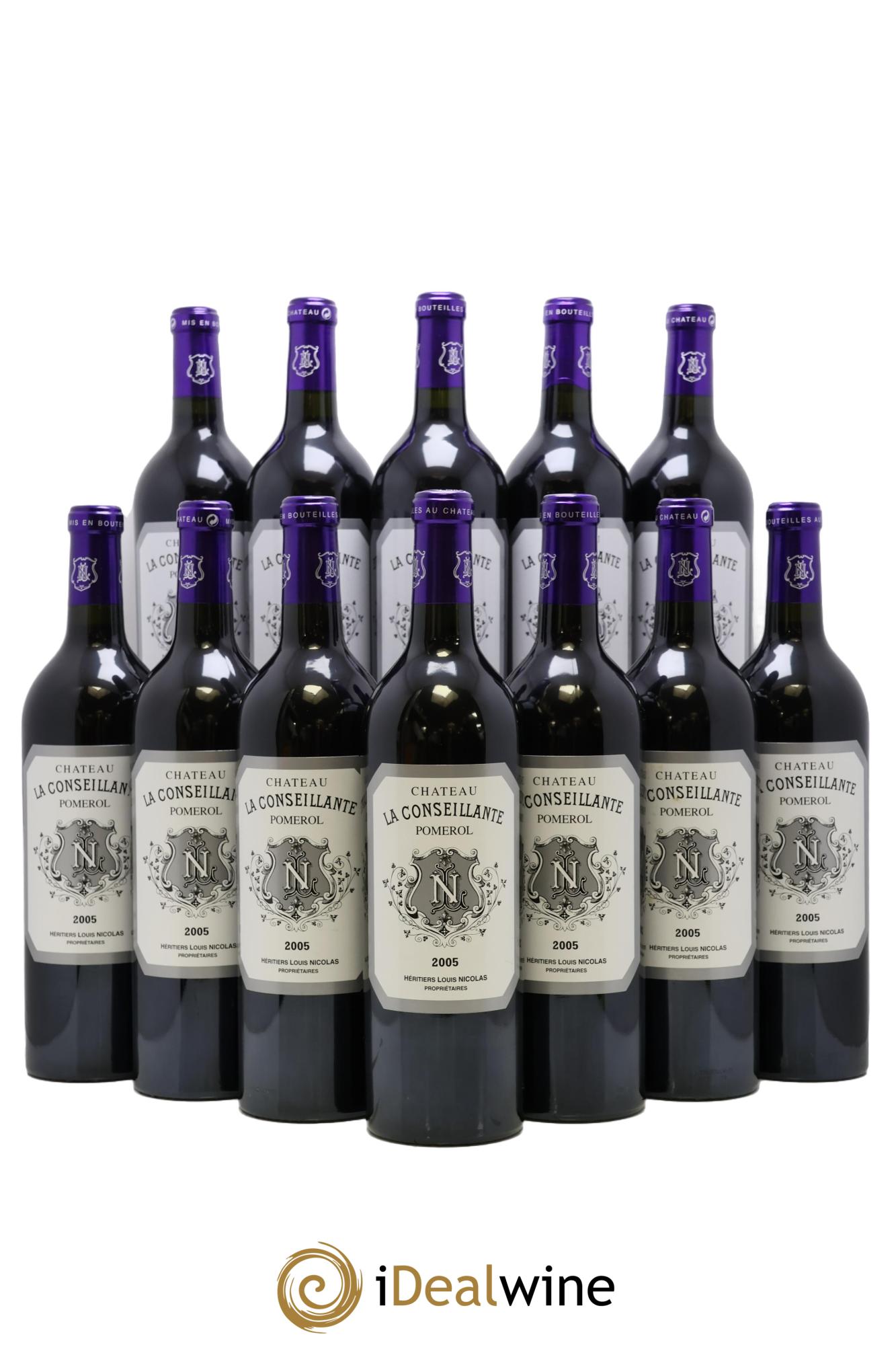 Château la Conseillante 2005 - Lot de 12 bouteilles - 0