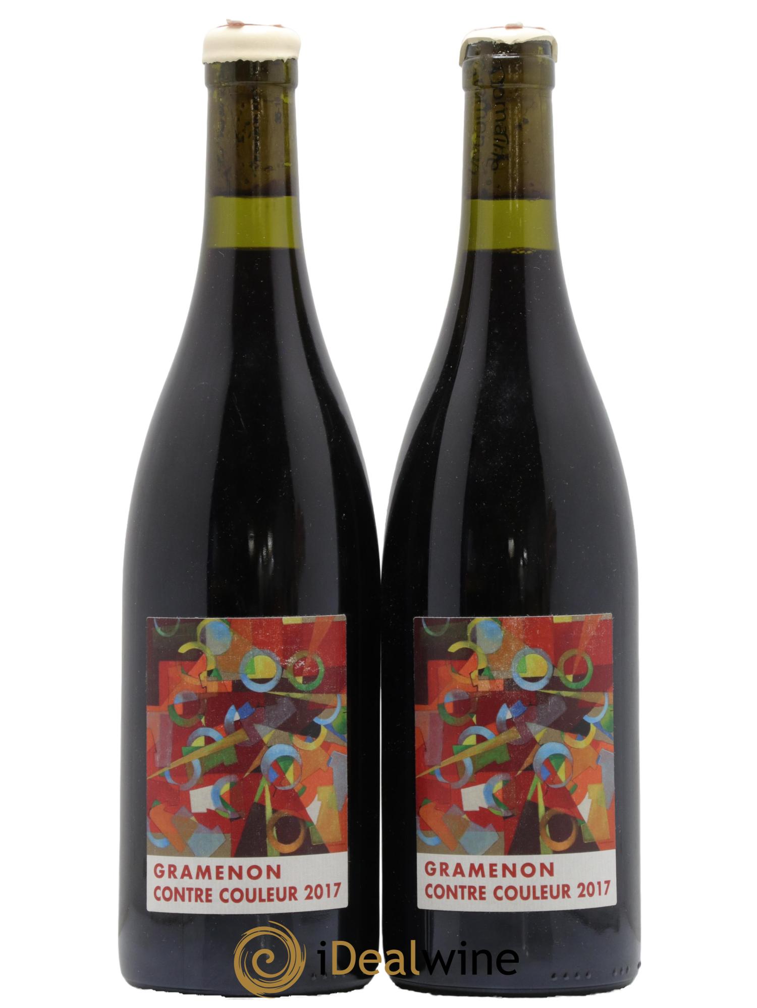 Côtes-du-Rhône Contre-Couleur Gramenon (Domaine) 2017 - Lot de 2 bouteilles - 0