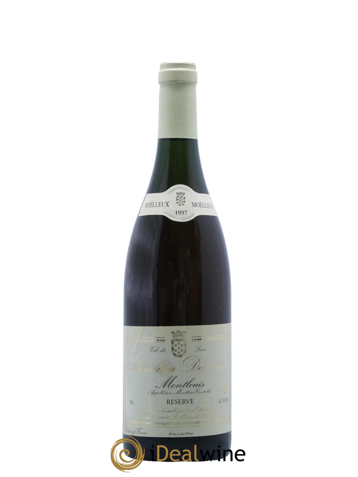 Montlouis-sur-Loire Reserve Moelleux Domaine Deletang 1997 - Lot de 1 bouteille - 0