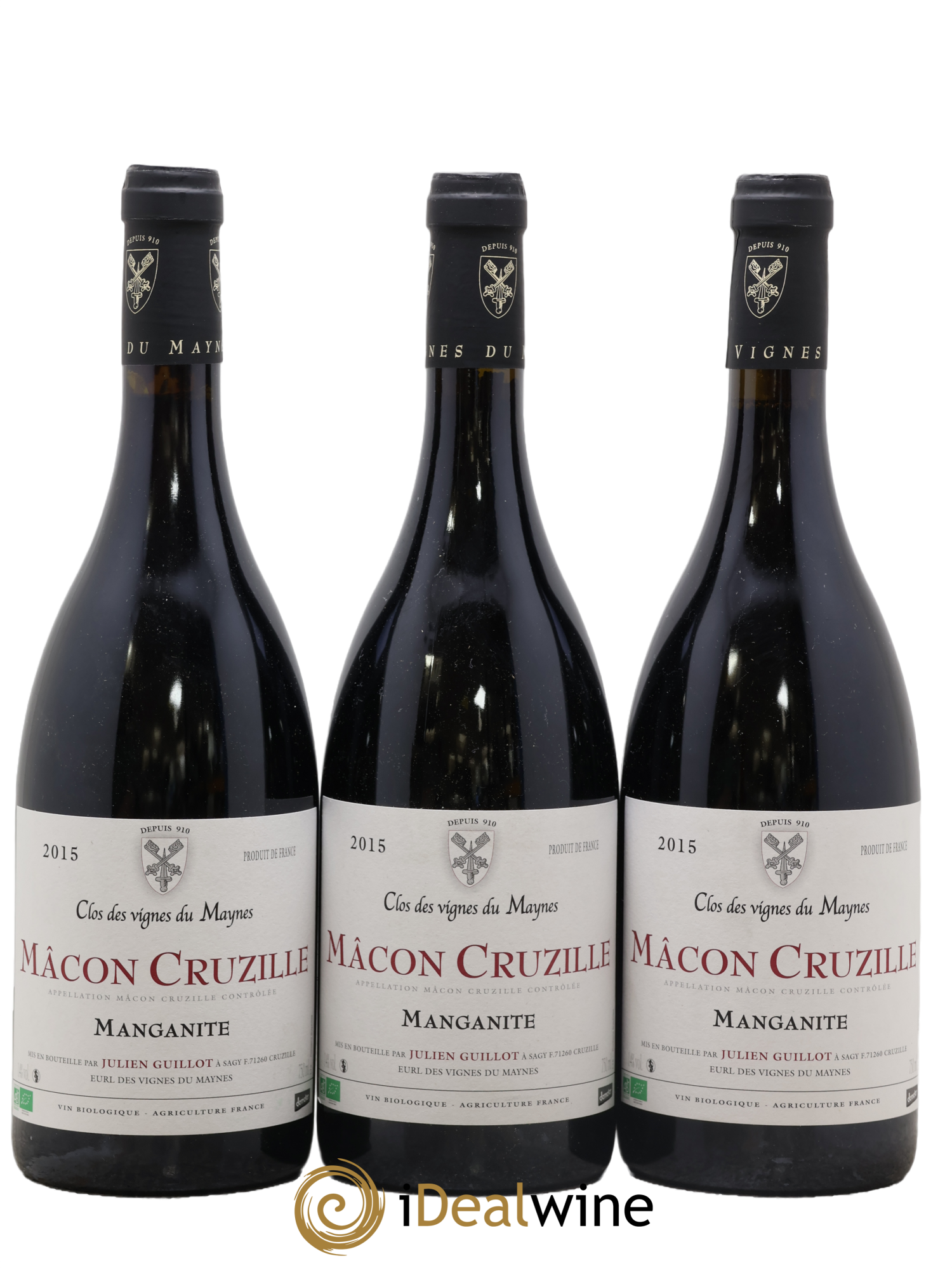 Mâcon-Cruzille Manganite Les Vignes du Maynes 2015 - Posten von 3 Flaschen - 0