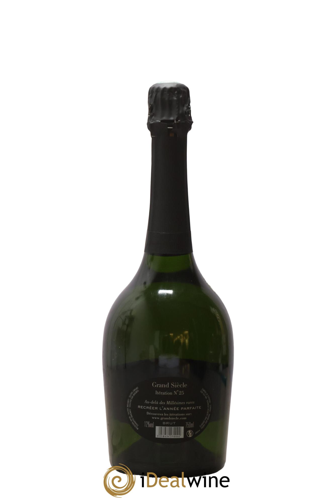 Grand Siècle Itération 25 Laurent Perrier - Lot de 1 bouteille - 2