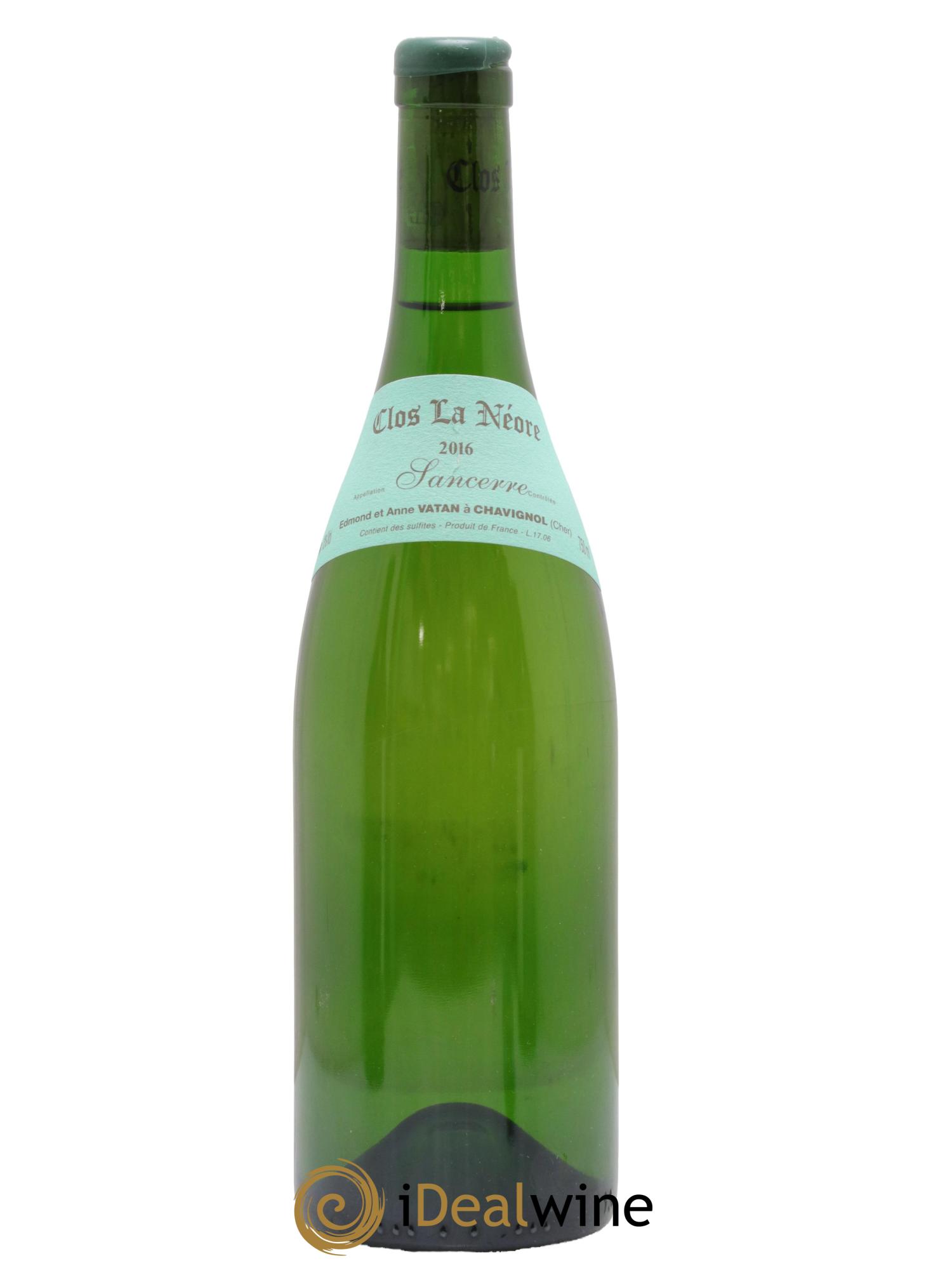 Sancerre Clos la Neore Edmond Vatan 2016 - Lot de 1 bouteille - 0
